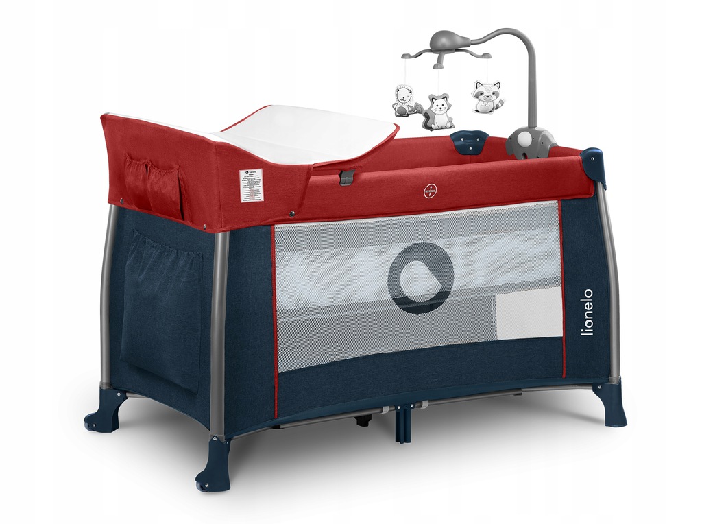 

Манеж Lionelo Thomi red burgundy blue (LO.TM01)