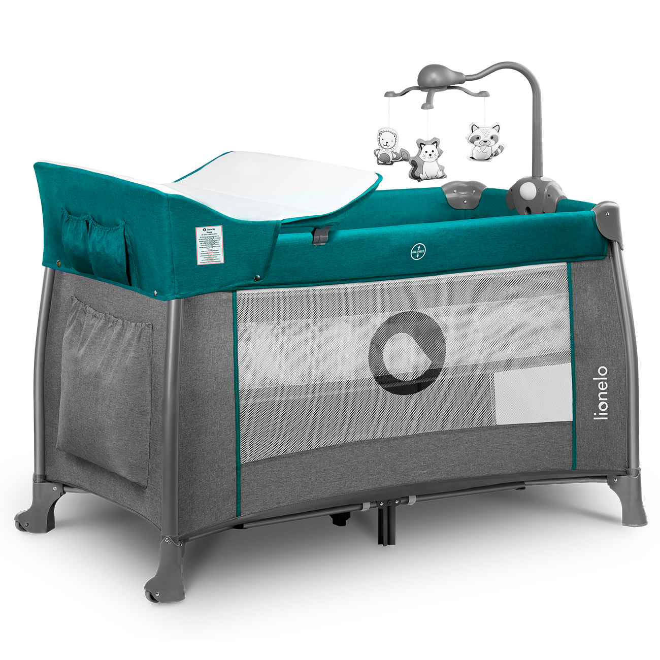

Манеж Lionelo Thomi green turquoise (LO.TM05)