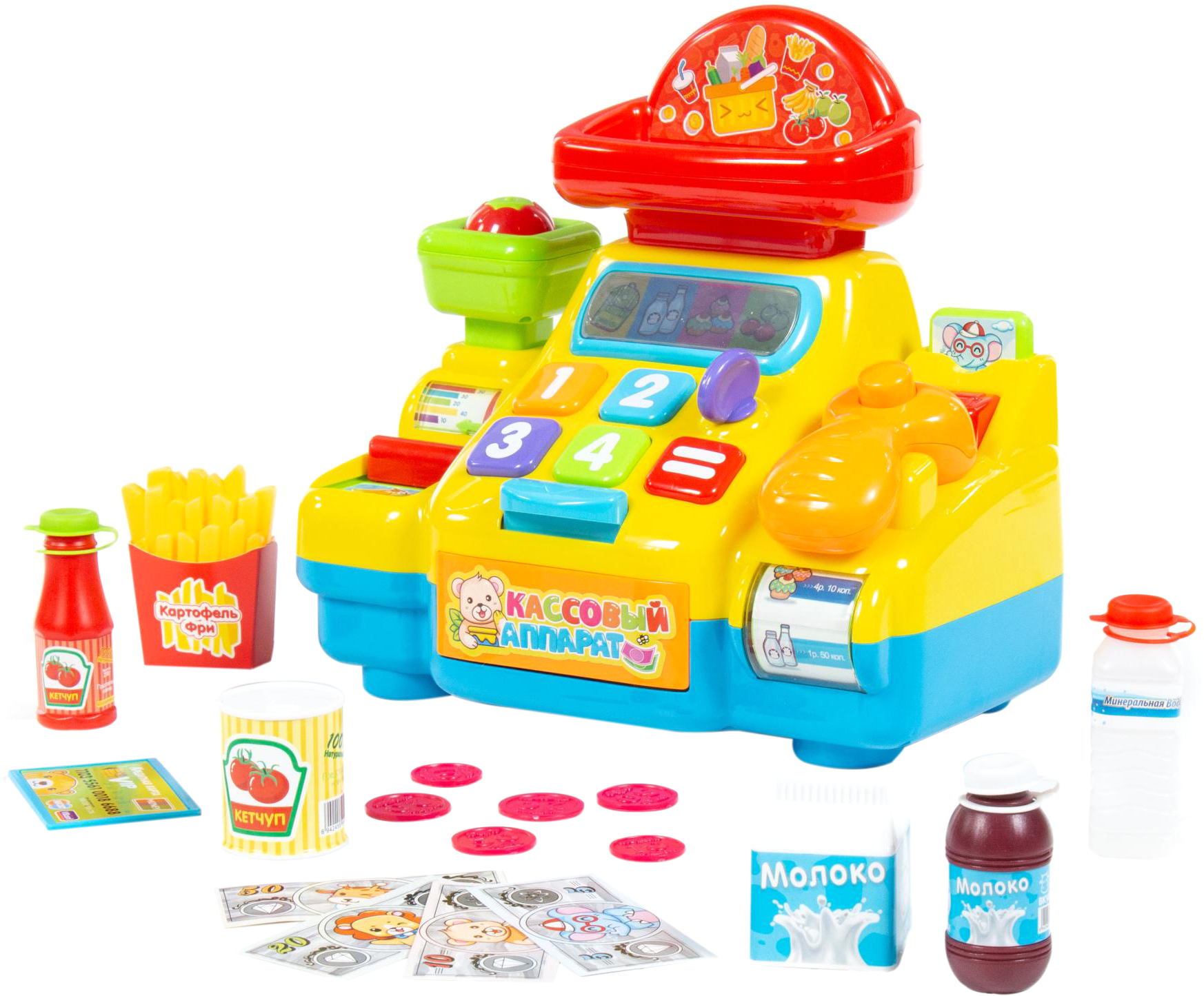 

Игрушка Полесье Кассовый аппарат для супермаркета (77073)