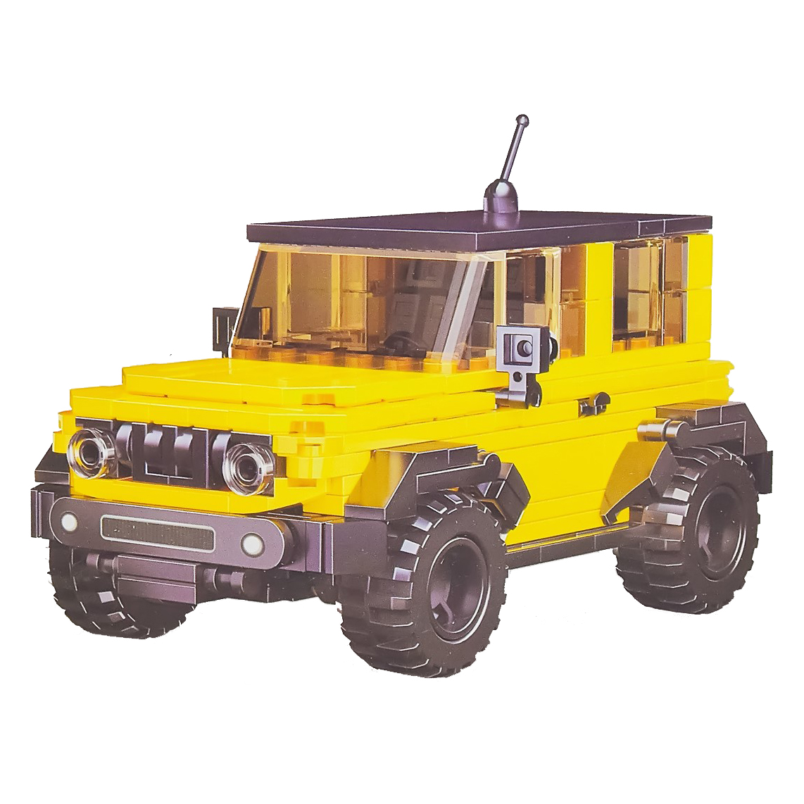 Акція на Конструктор IBLOCK Toyota FJ Cruiser жовтий (PL-921-305) від Будинок іграшок