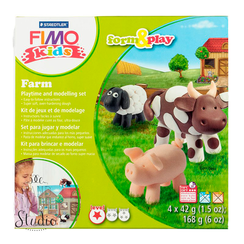 

Набір пластики Fimo kids Ферма (8034 01 LZ)