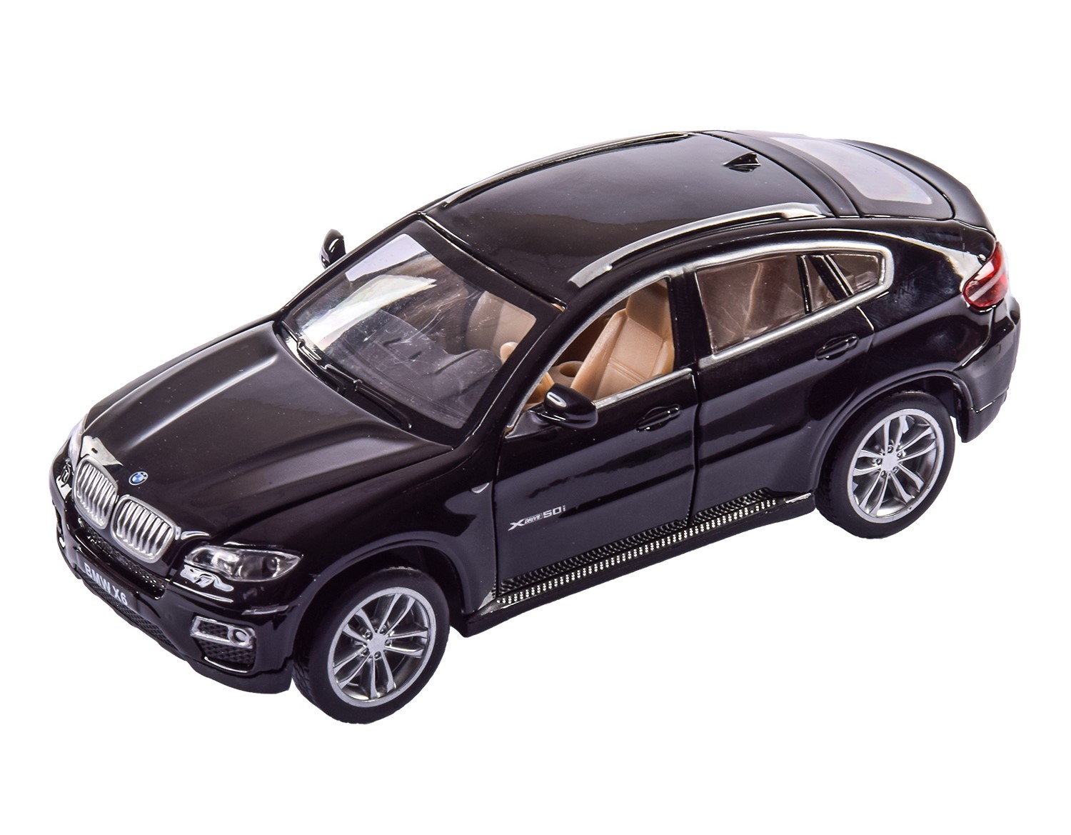 Акція на Автомодель Автопром BMW X6 черная (68311/68311-1) від Будинок іграшок