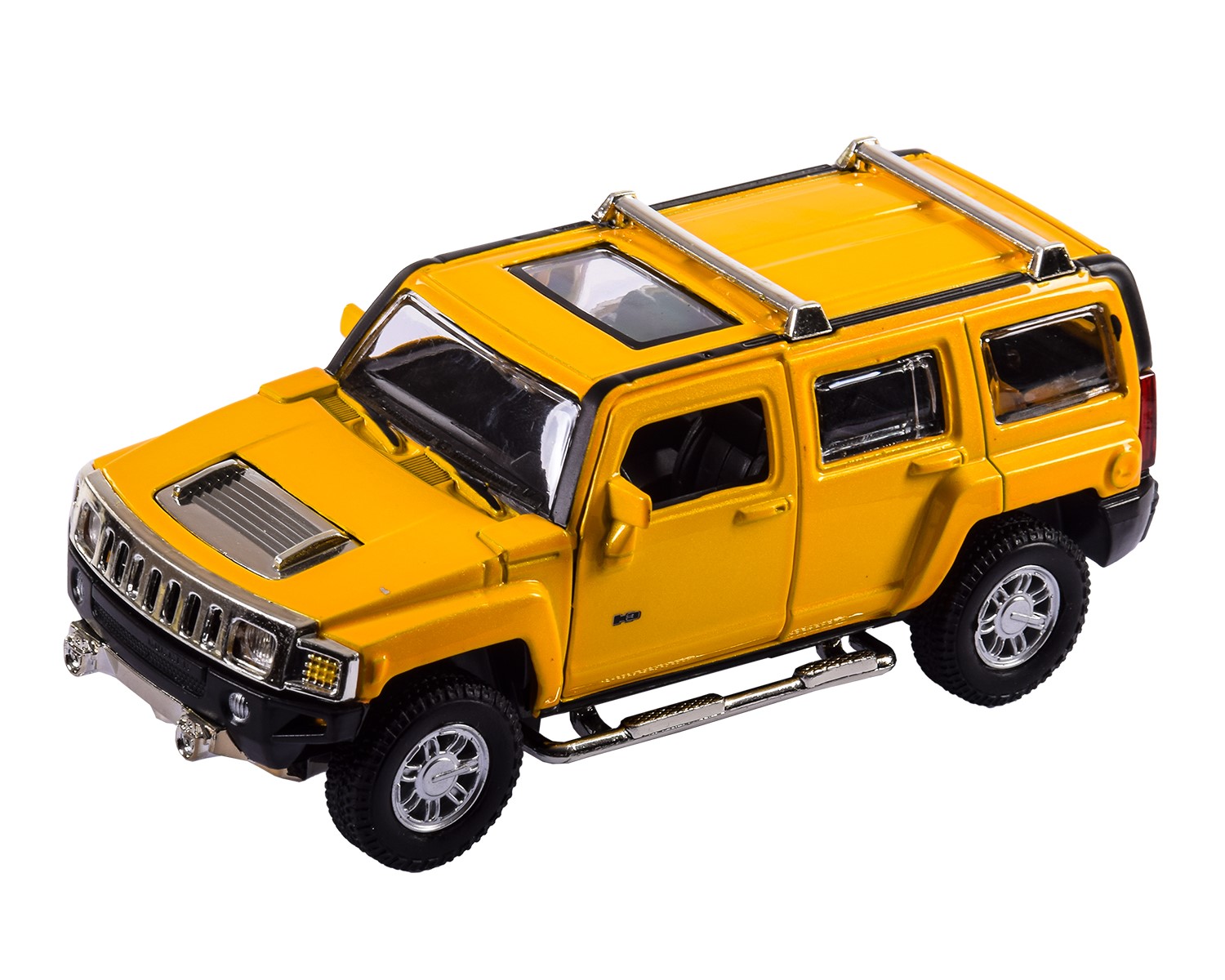 Акція на Автомодель Автопром Hummer H3 желтая (68321/68321-1) від Будинок іграшок