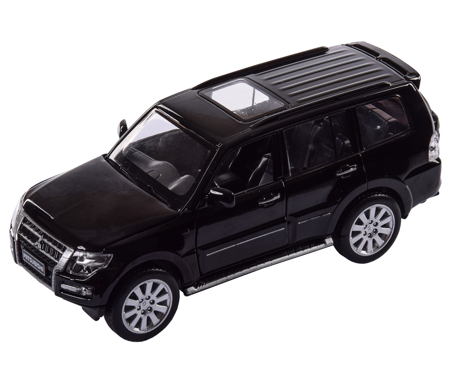 Акция на Автомодель Автопром Mitsubishi Pajero 4WD Turbo чорна (68463/68463-1) от Будинок іграшок