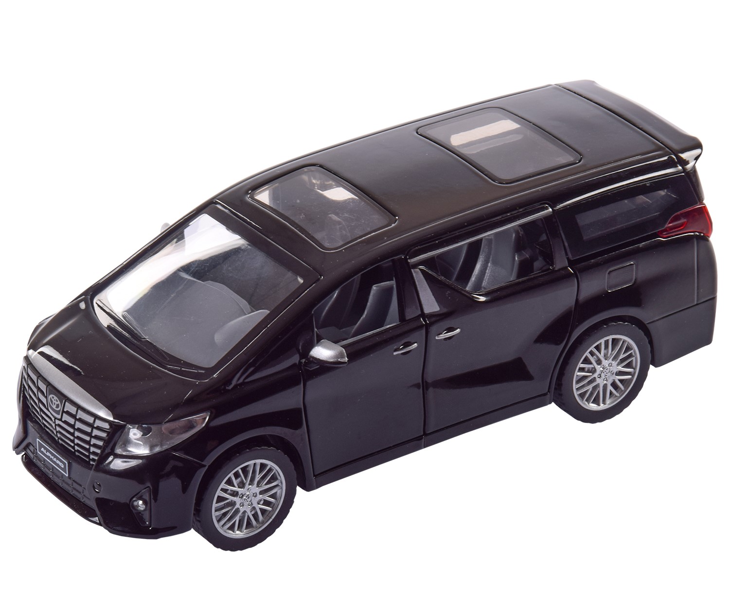 

Автомодель Автопром Toyota Alphard чорна (68481/68481-1)