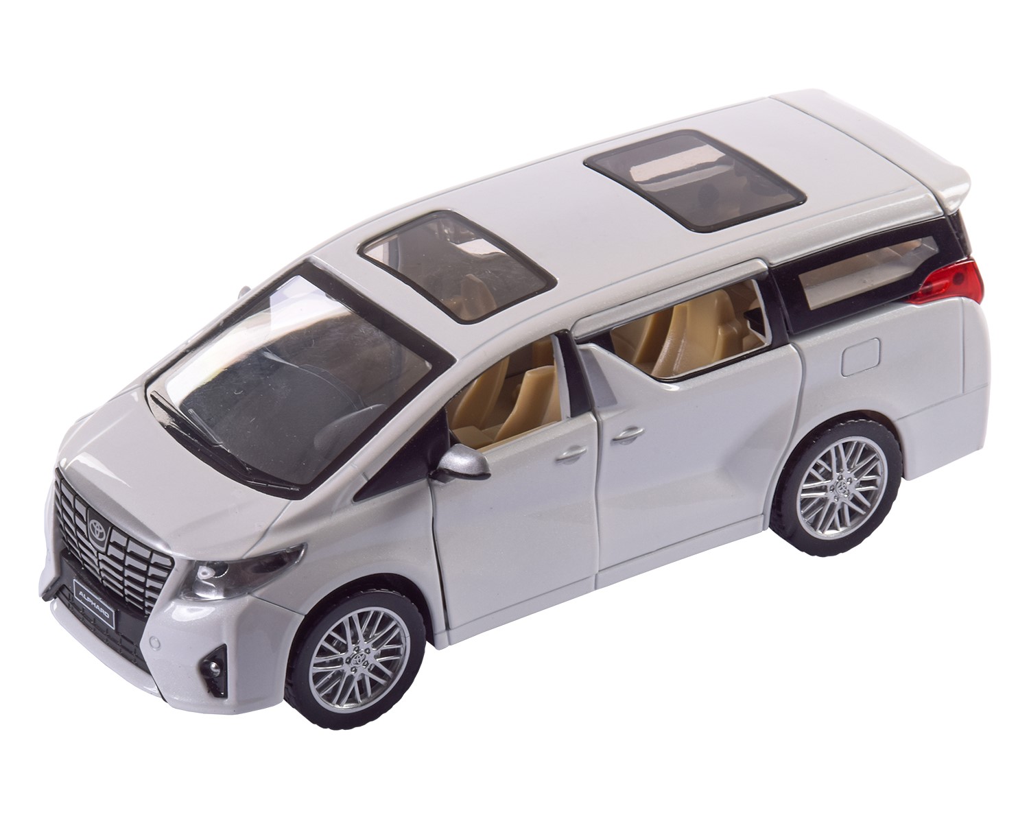 

Автомодель Автопром Toyota Alphard белая (68481/68481-2)