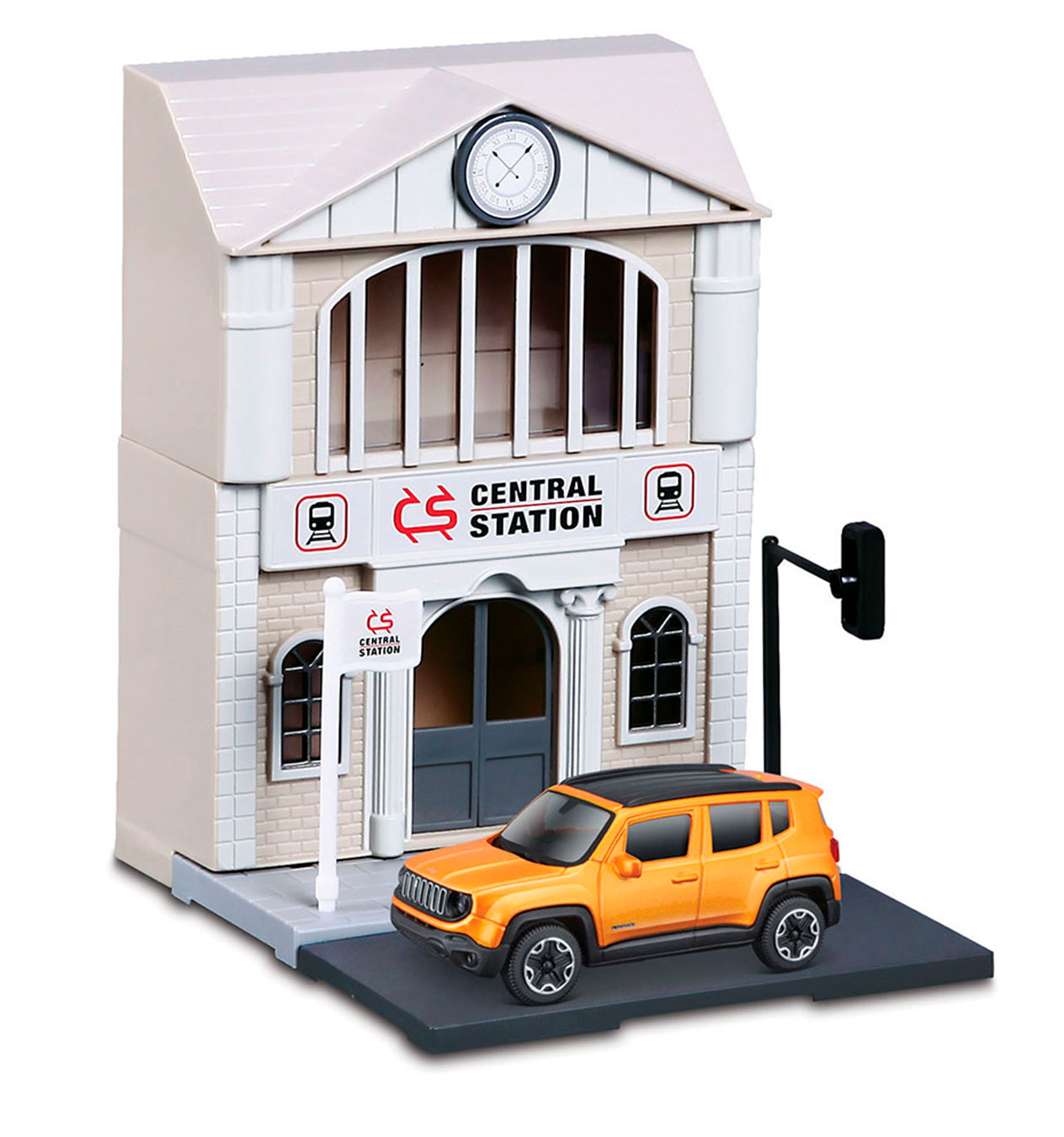 Акція на Игровой набор Bburago City Железнодорожная станция (18-31505) від Будинок іграшок