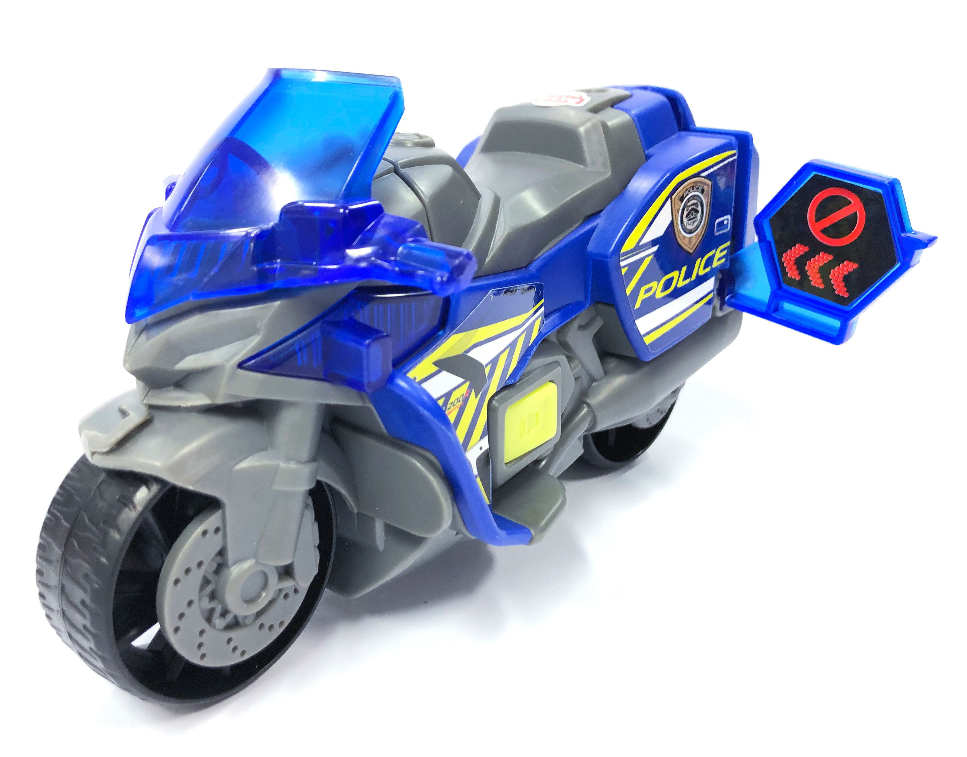 

Поліцейський мотоцикл Dickie Toys з висувним знаком (3302031)