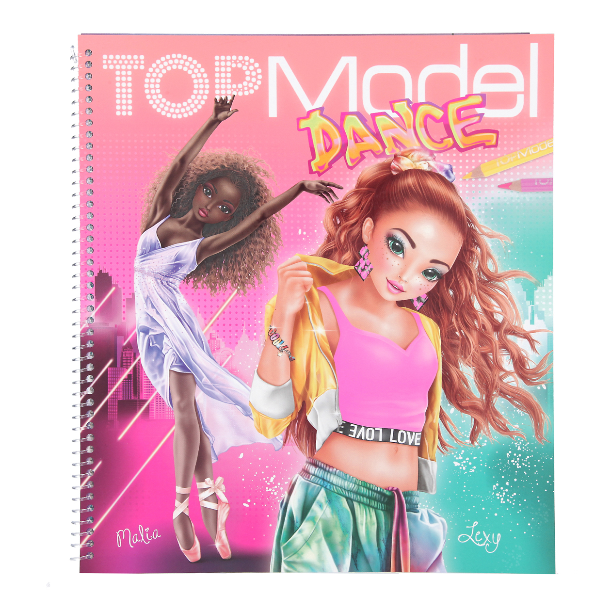 

Розмальовка Top Model Танці (0411453)