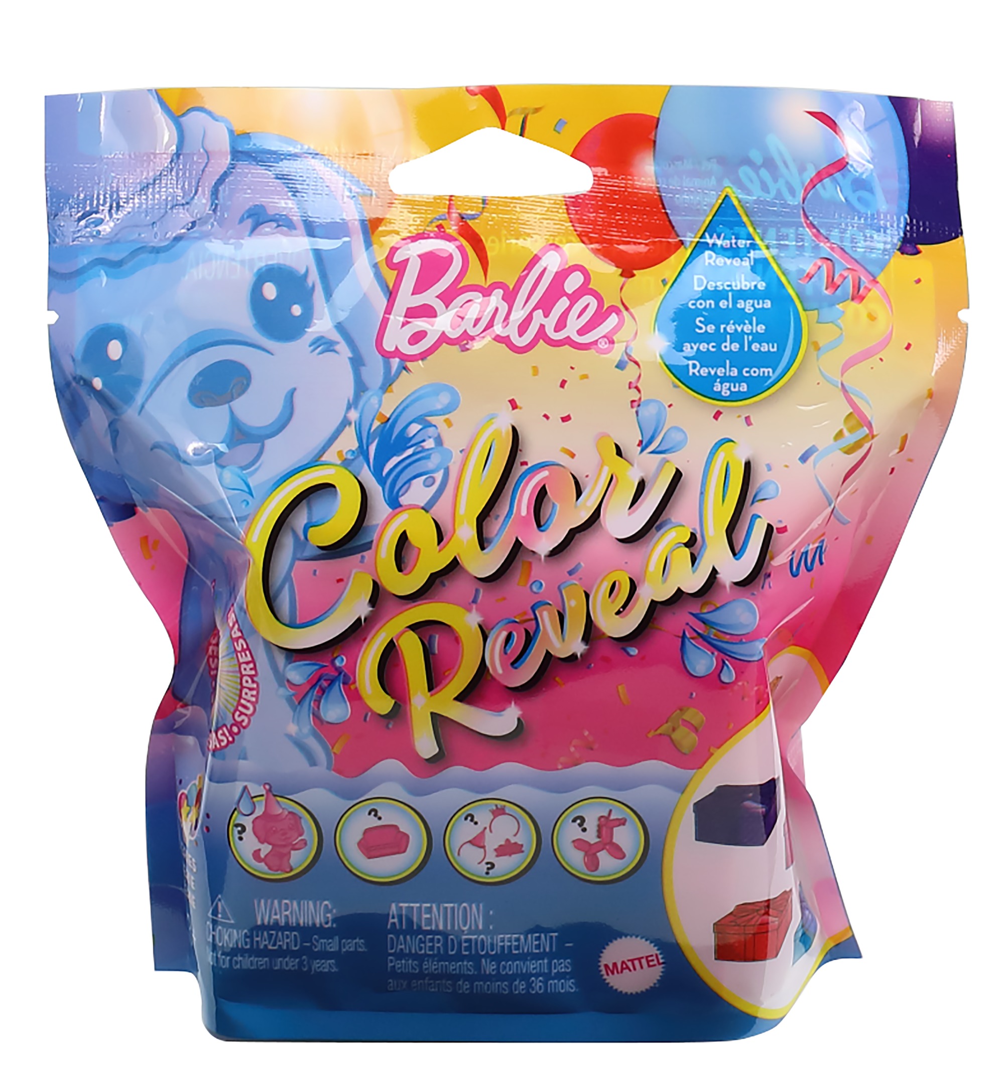 

Набор-сюрприз Barbie Color reveal Вечеринка Любимец (GTT13)