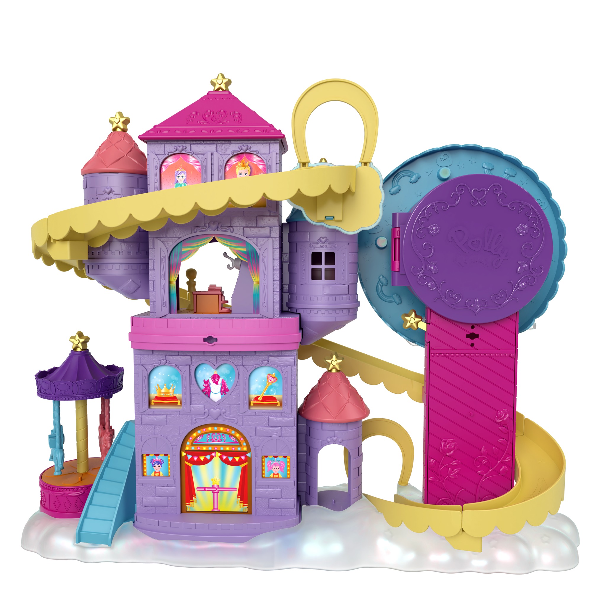 

Игровой набор Polly Pocket Парк развлечений из Полливиля (GYK44)