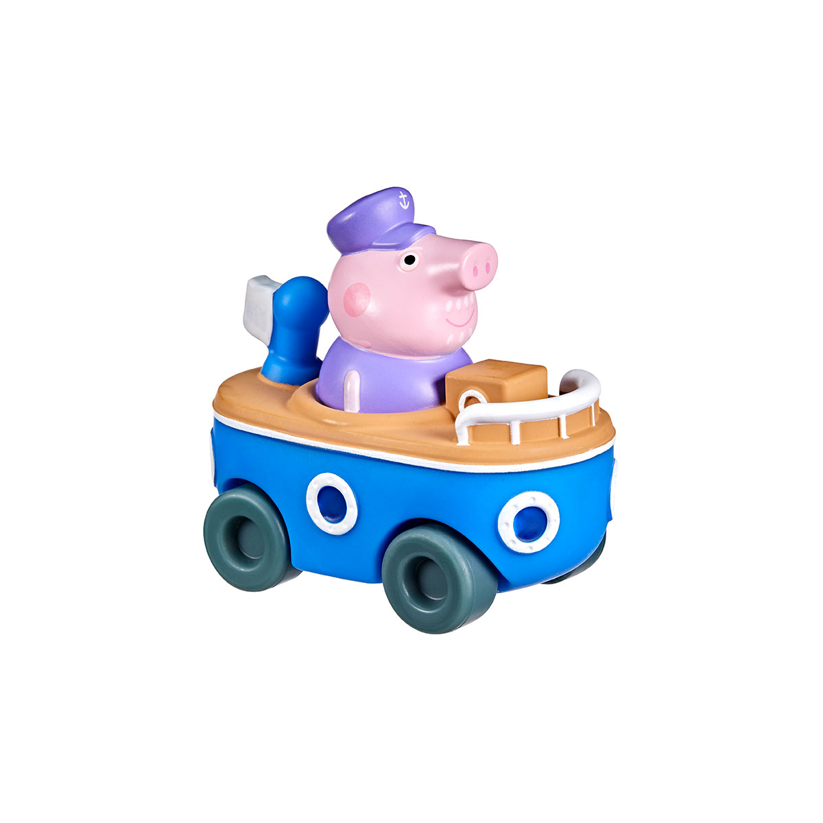 

Мини-машинка Peppa Pig Дедушка Свин на кораблике (F2523)