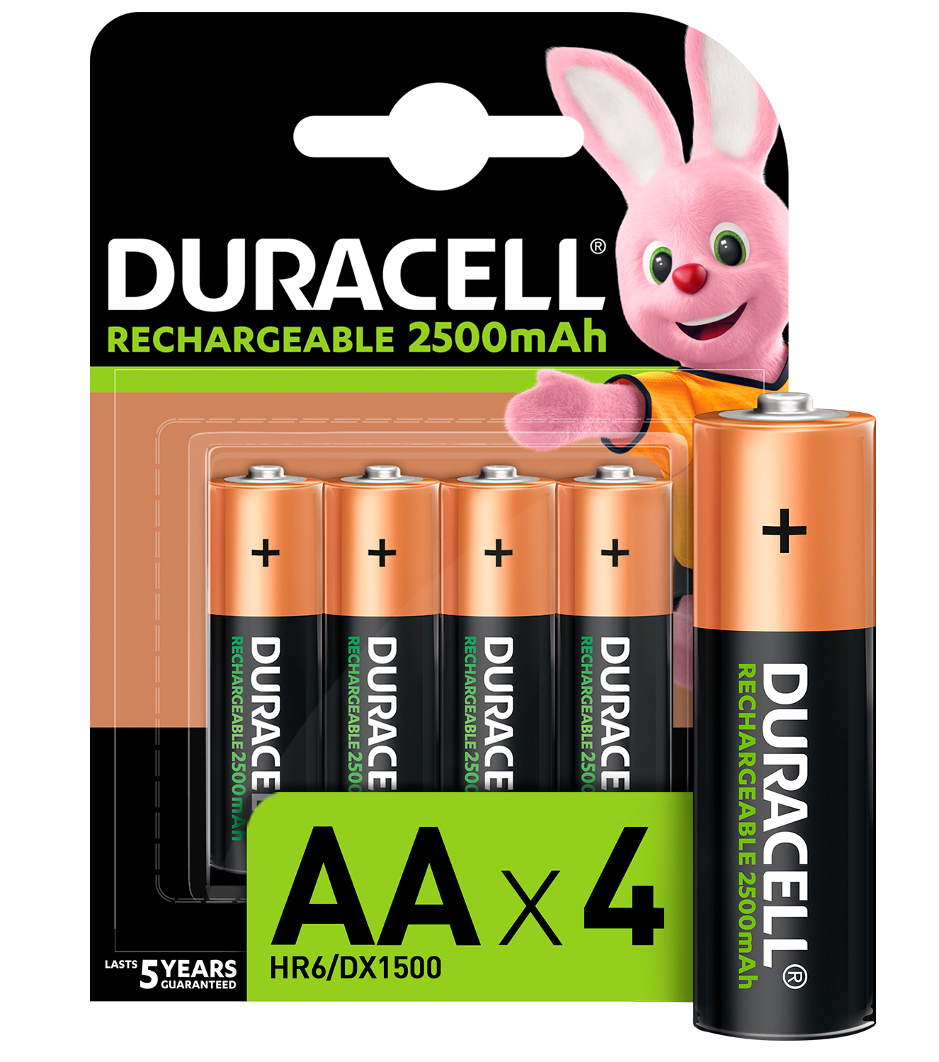 

Аккумуляторы Duracell AA 2500 (5000394057203)