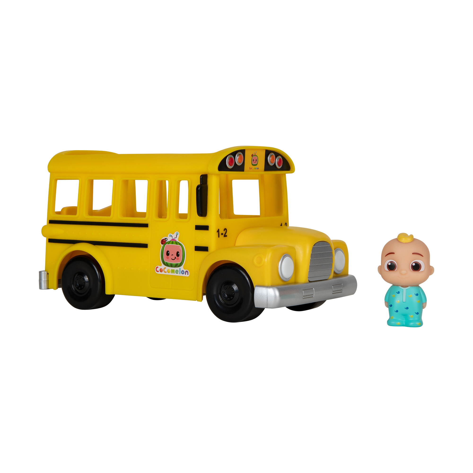 Акція на Ігровий набір CoComelon Feature Vehicle Шкільний Автобус (CMW0015) від Будинок іграшок