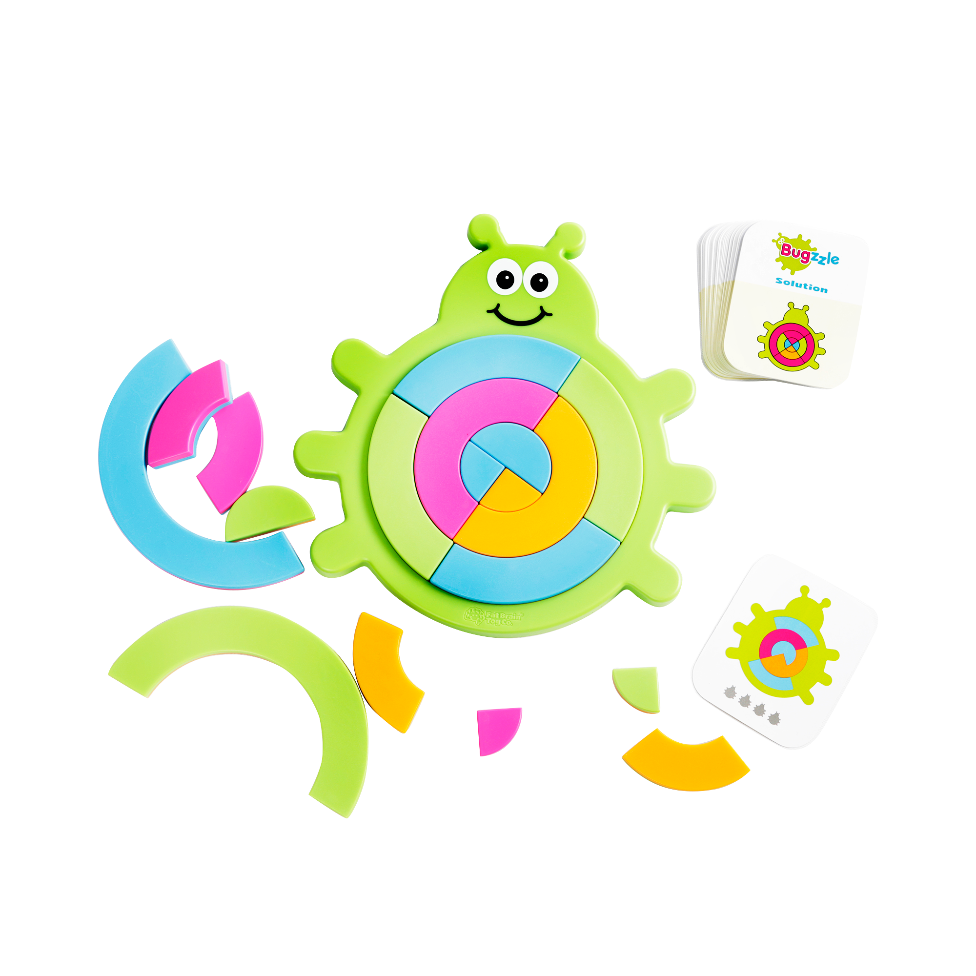 

Развивающая игрушка-пазл Fat Brain toys Bugzzle Собери жука (F209ML)