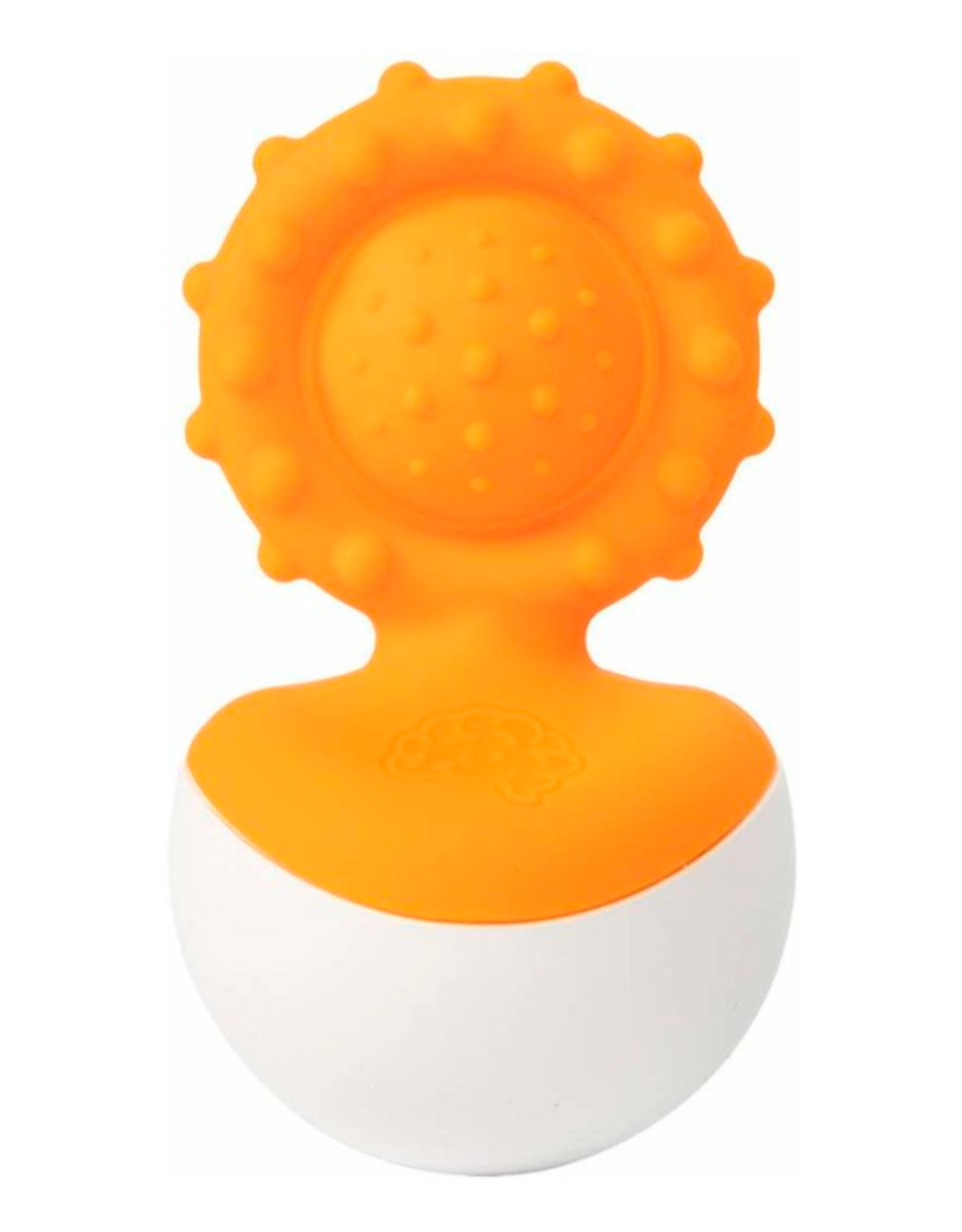 

Прорізувач-неваляшка Fat Brain Toys Dimpl wobl помаранчевий (F2172ML)