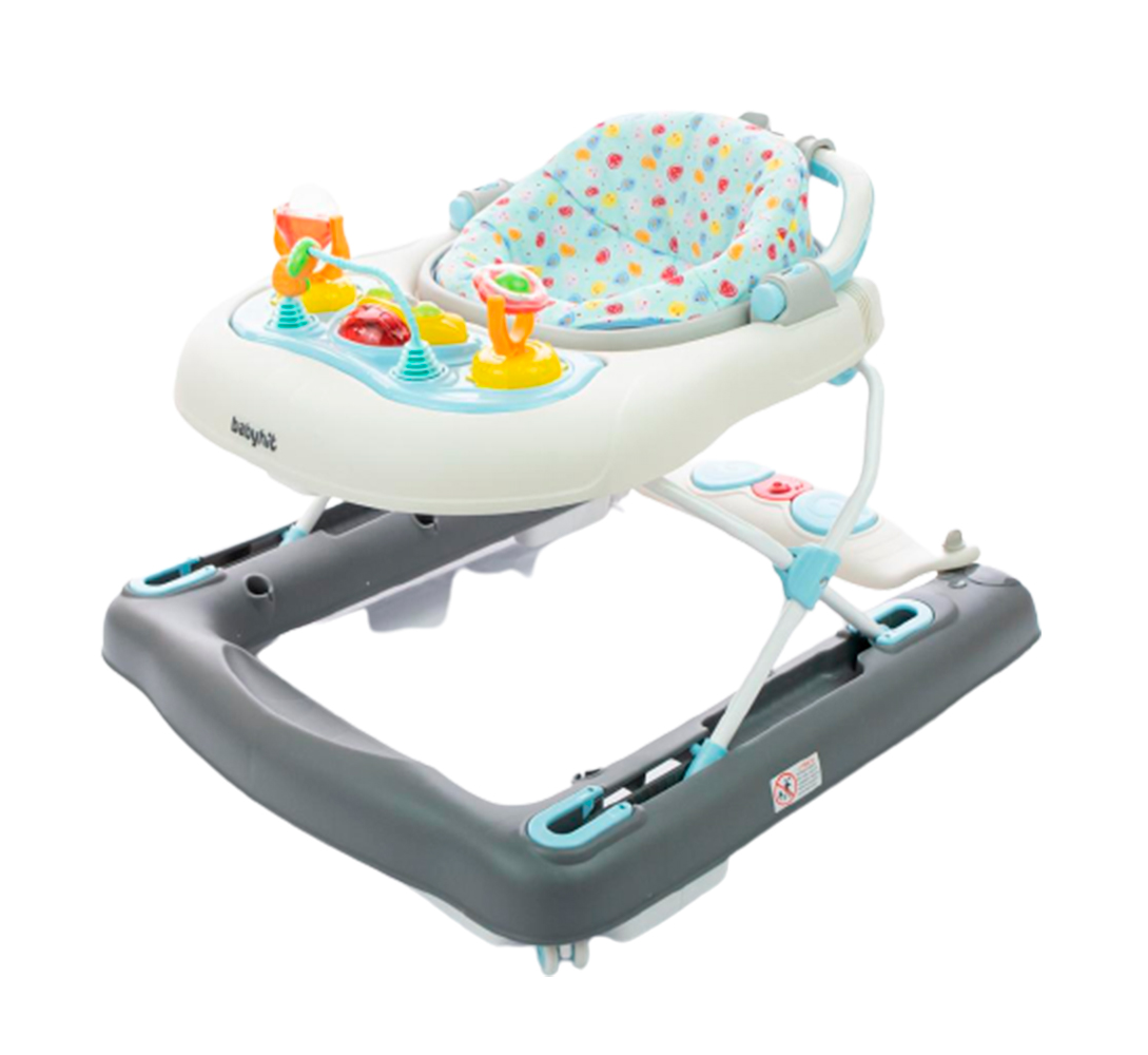 

Ходунки BabyHit BG-1113 Step by step grey blue (73785)