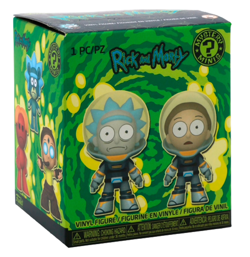 Акция на Игровая фигурка Funko pop Mystery minis Рик и Морти (45498) от Будинок іграшок