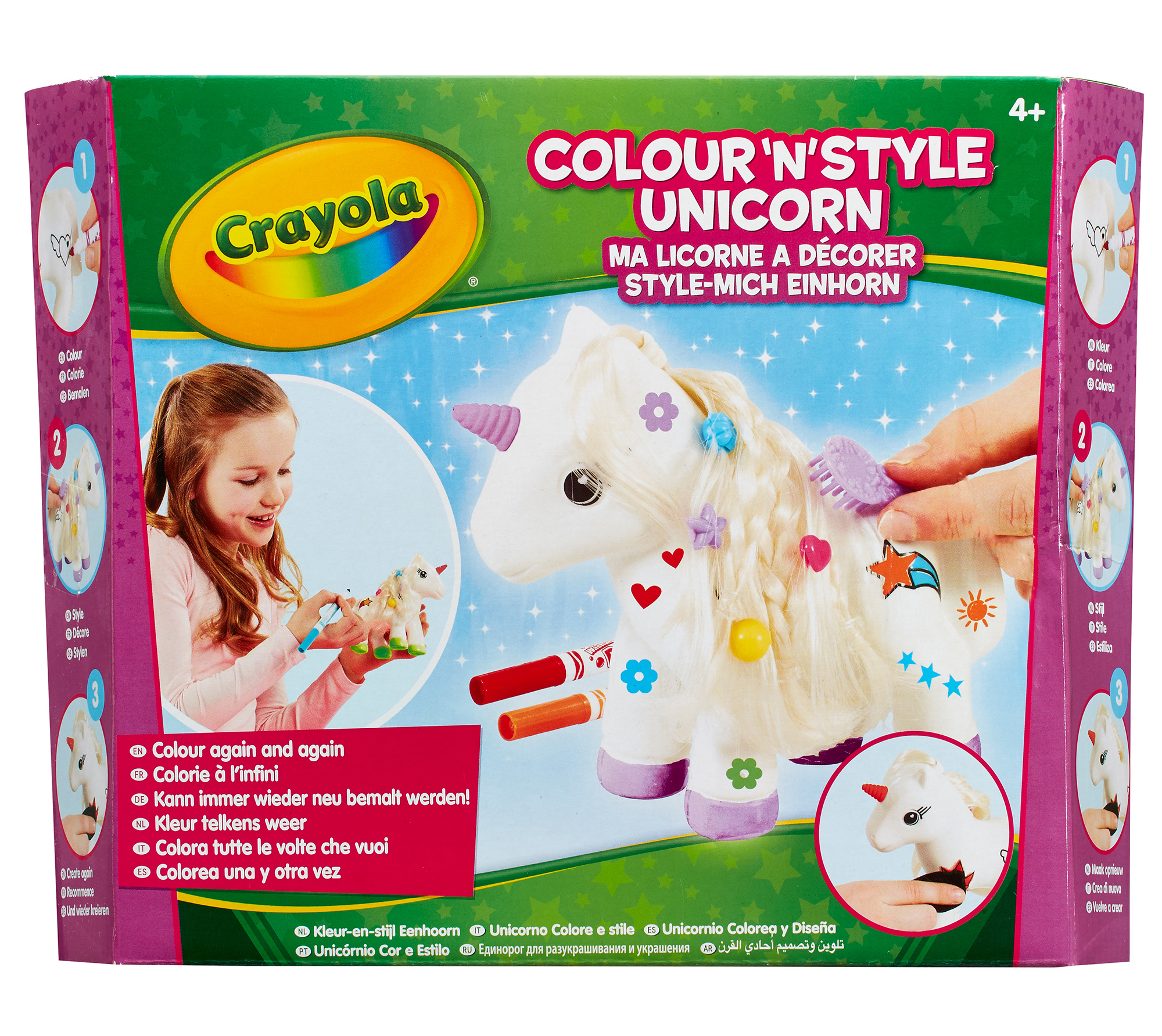 

Набір для творчості Crayola Colour n Style Єдиноріг (256414.006)
