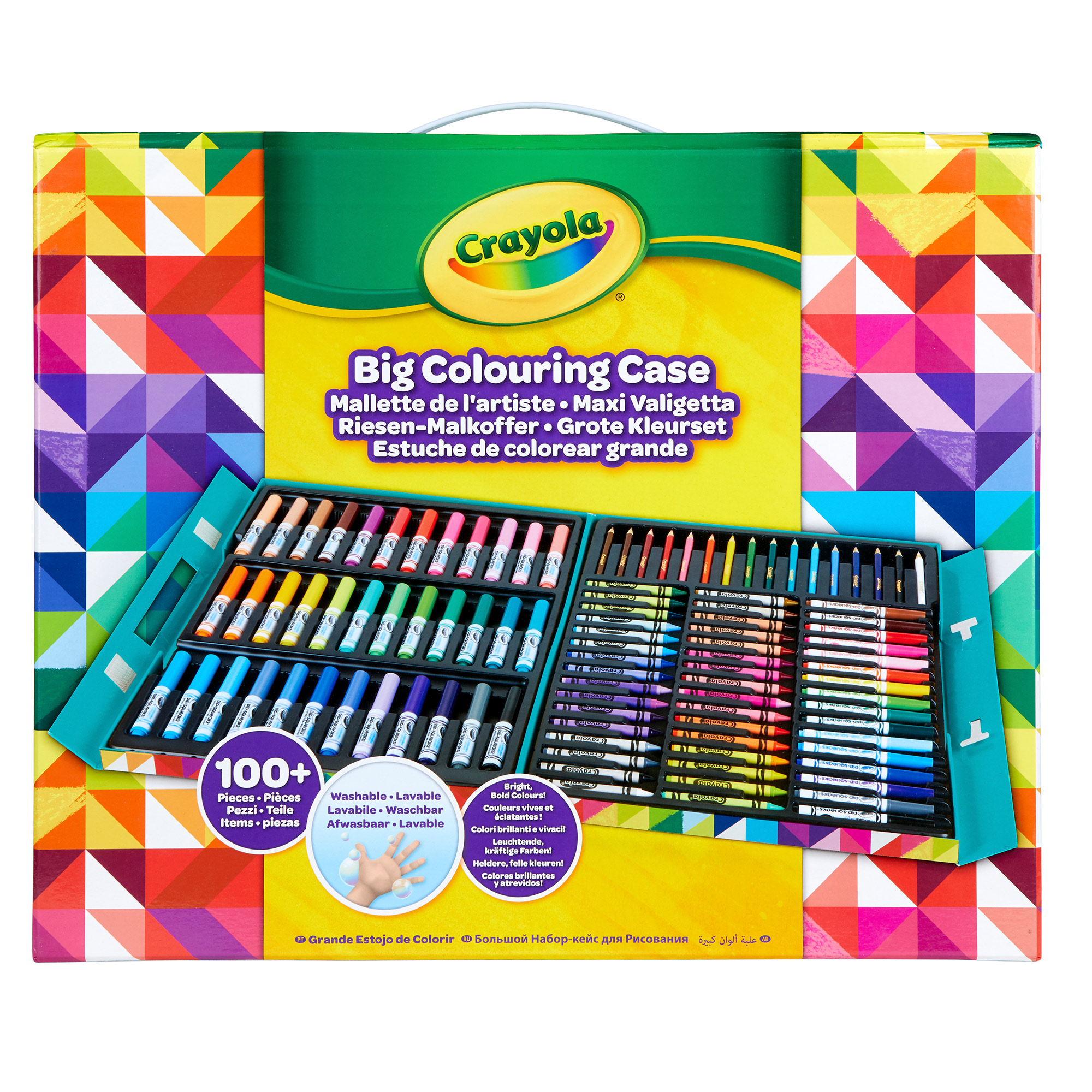 

Набір для малювання Crayola Big colouring case (256449.004)