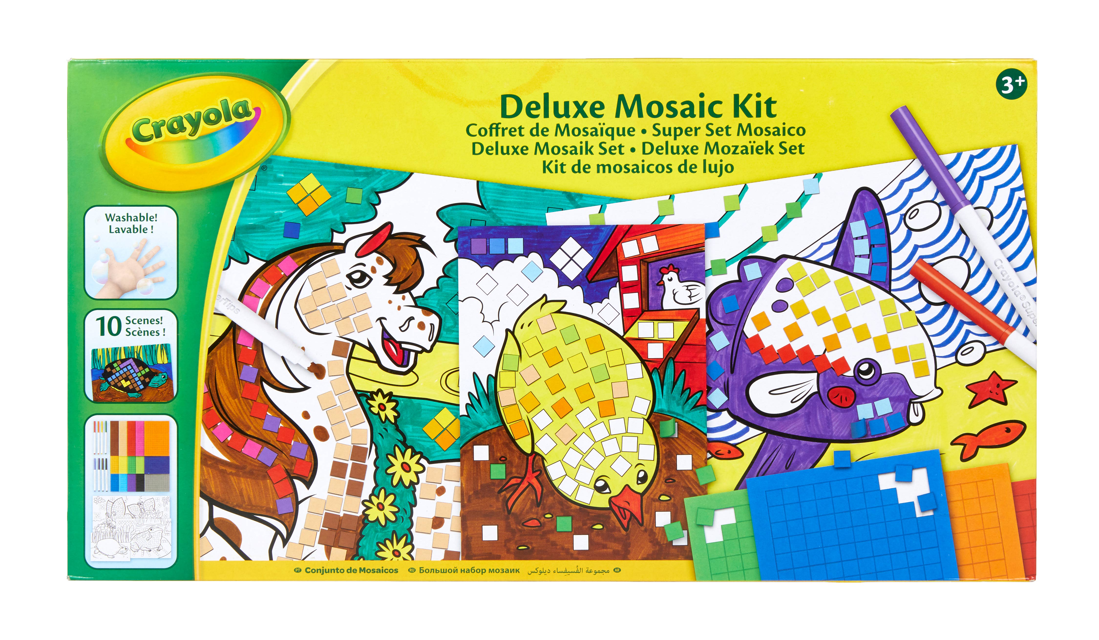 

Набір для творчості Crayola Deluxe Створи свою мозаїку (256473.006)
