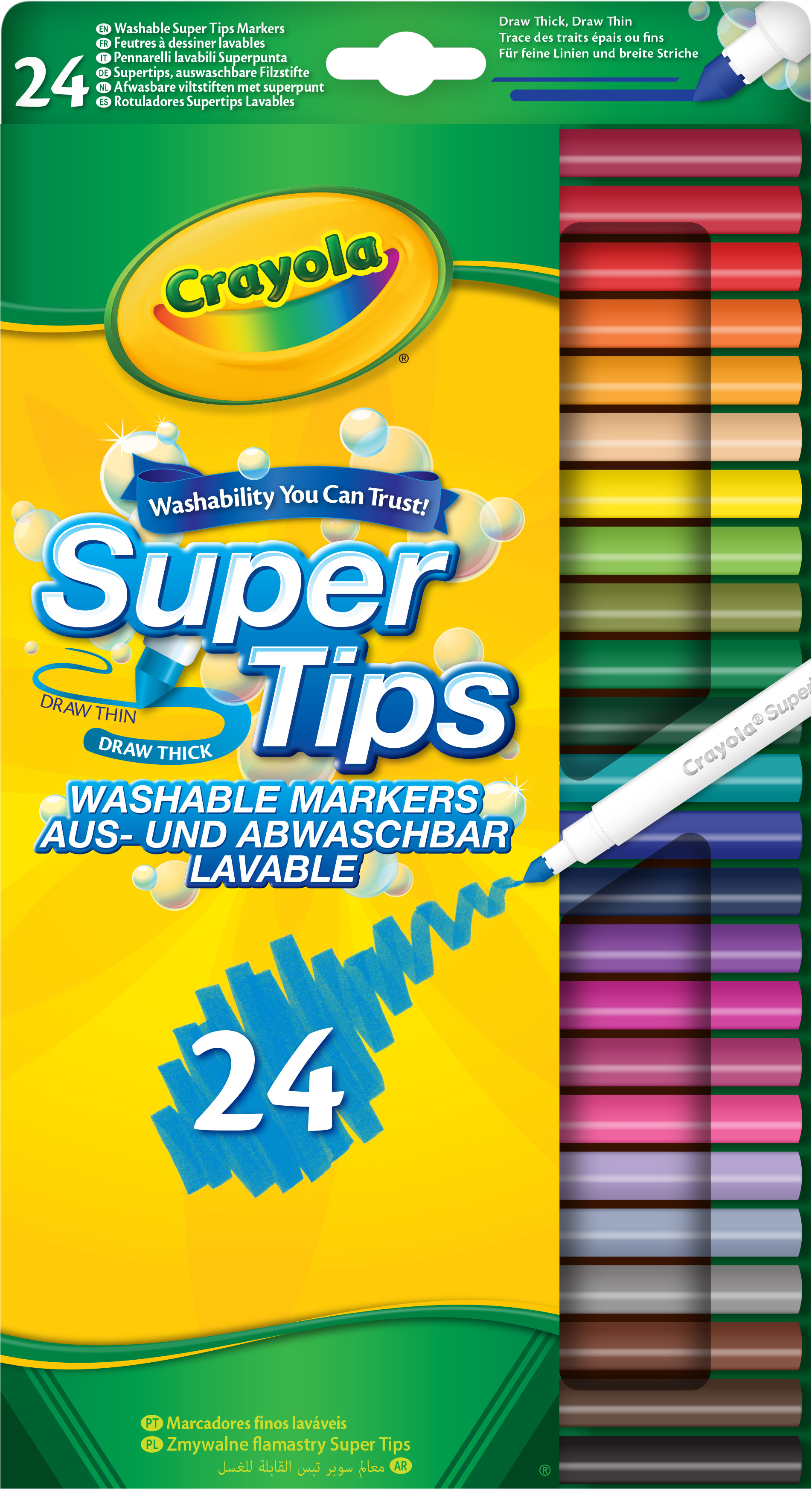 

Набір фломастерів Crayola 24 шт (256337.024)