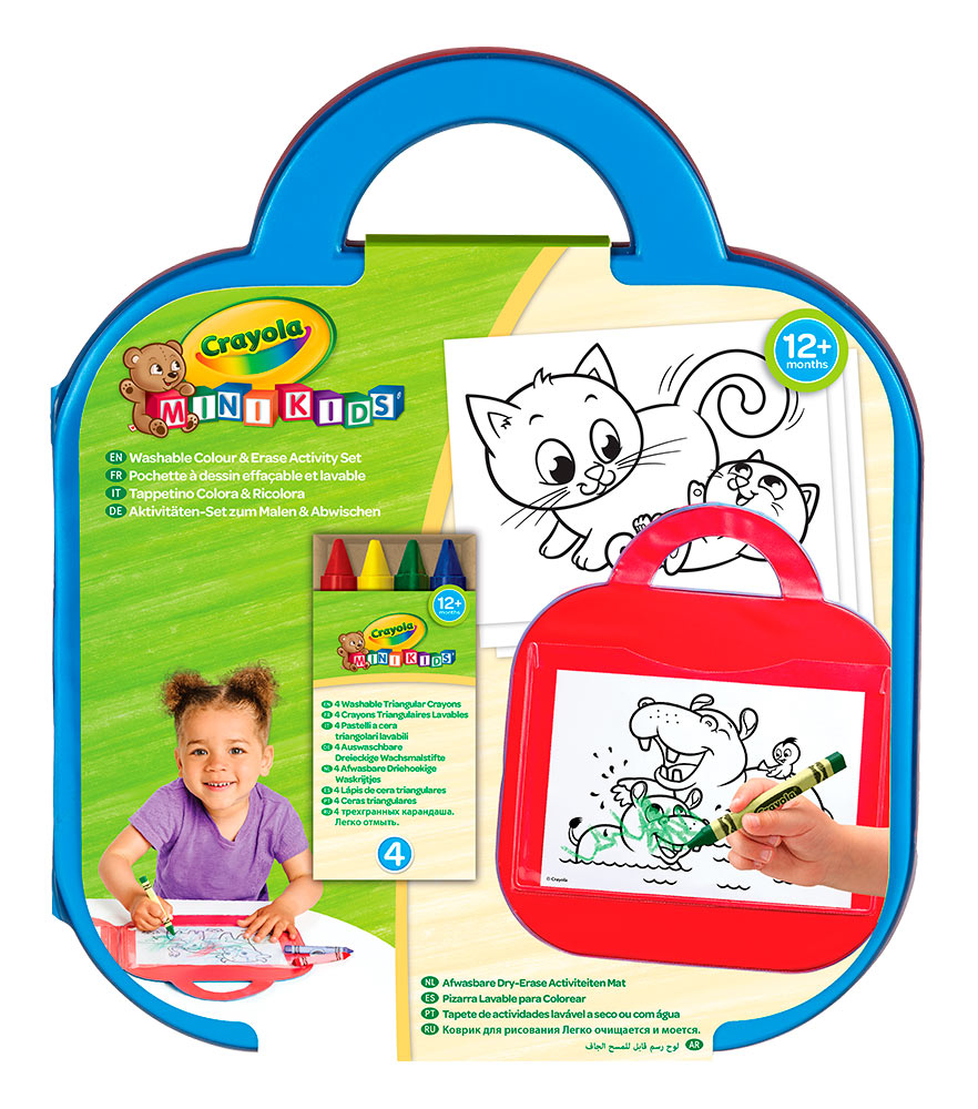 

Портативний набір для творчості Crayola Mini Kids (256416.109)