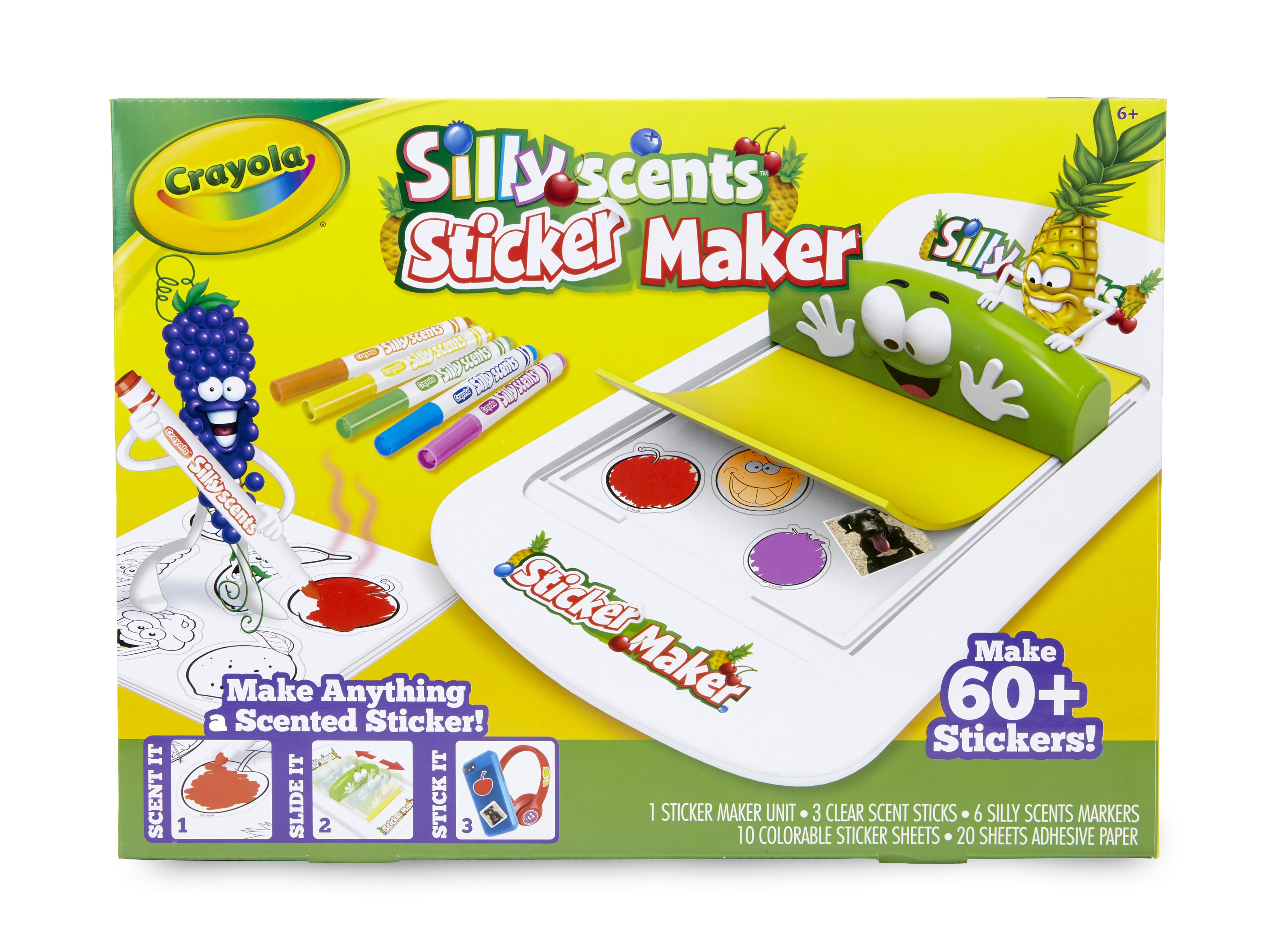 

Набір для творчості Crayola Silly Scents Cтворення ароматних стікерів (256367.004)
