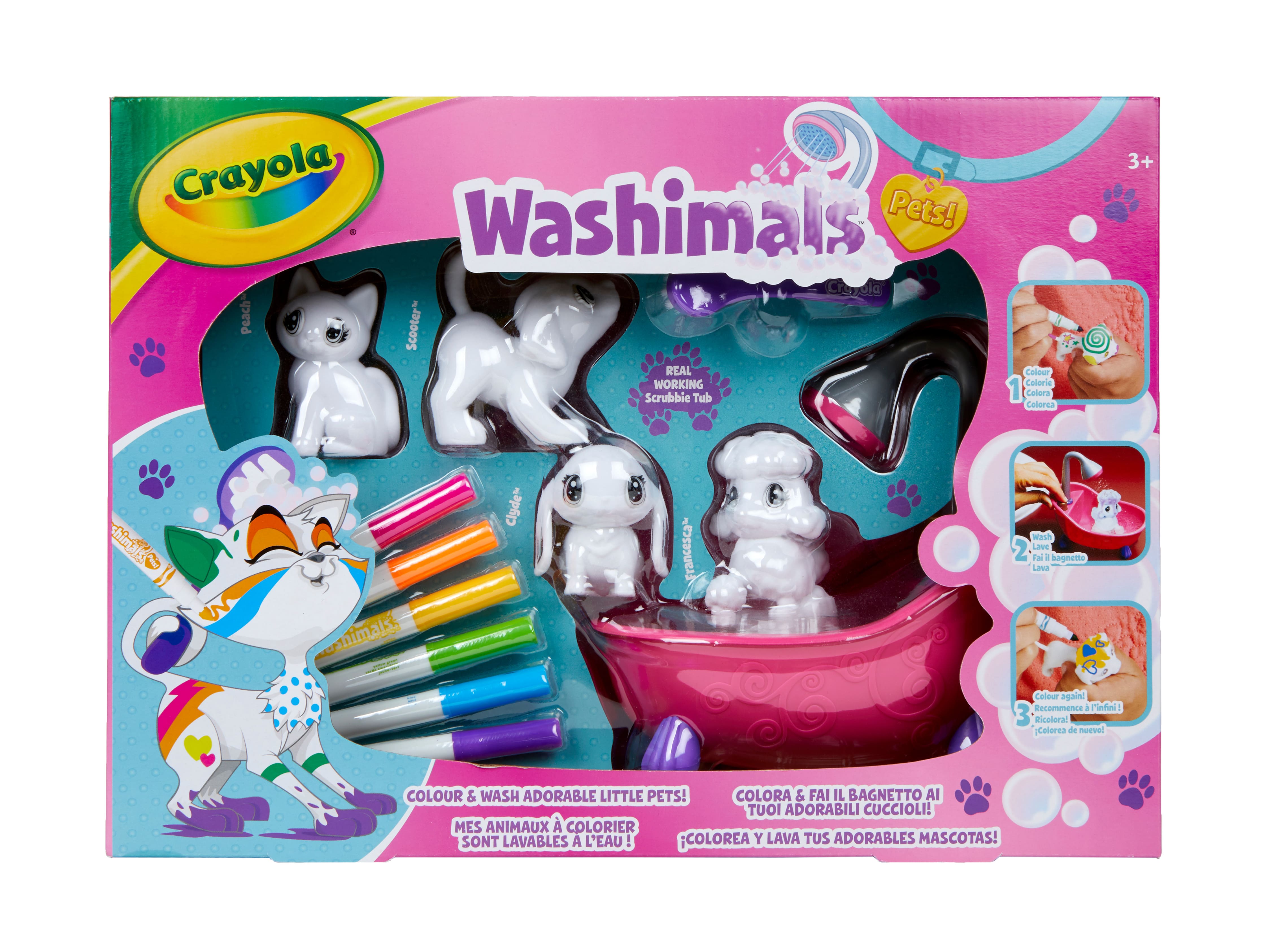 

Набор для творчества Crayola Washimals Мои любимцы (256364.104)