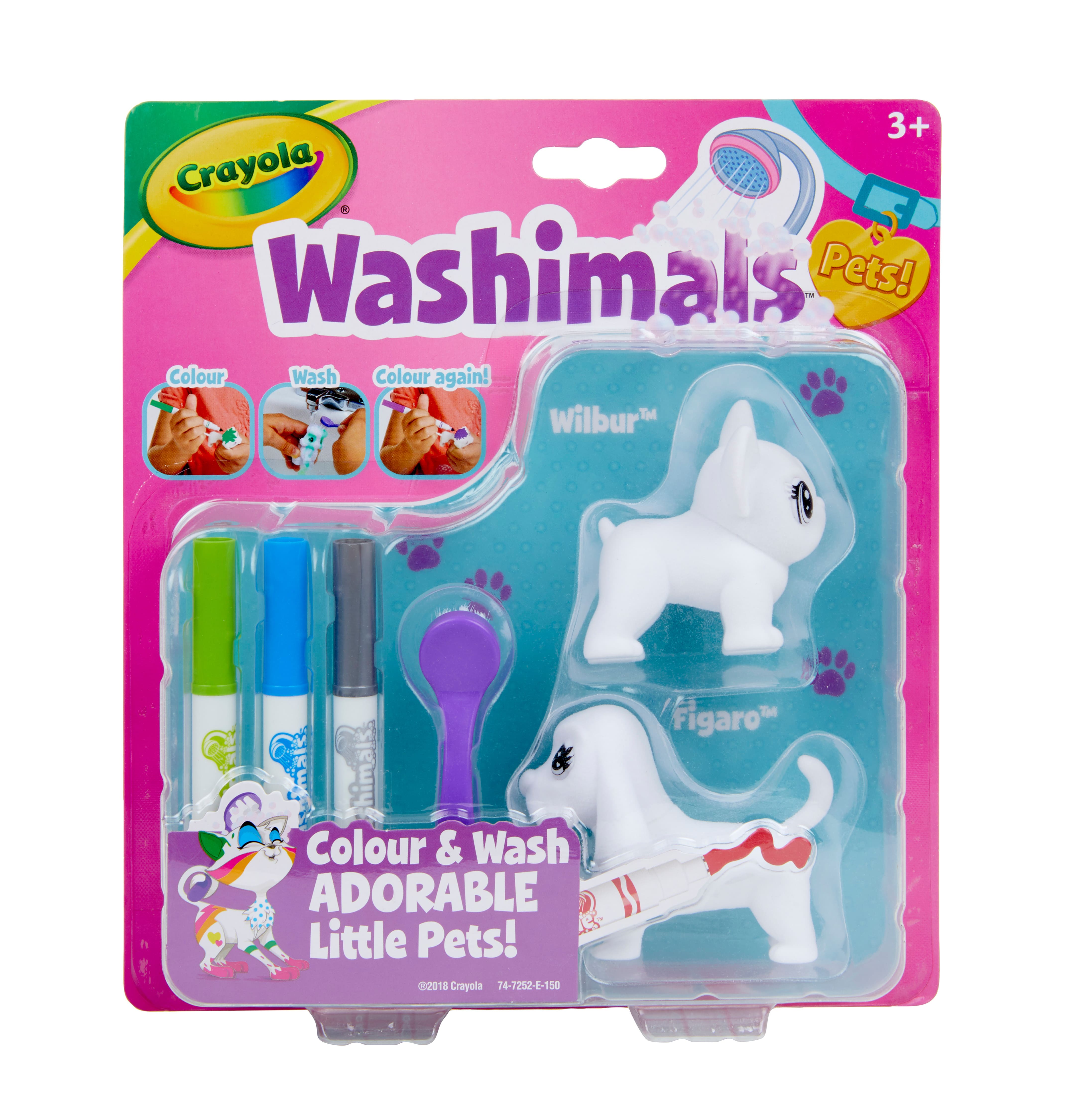 

Набір для творчості Crayola Washimals Песики (256365.106)