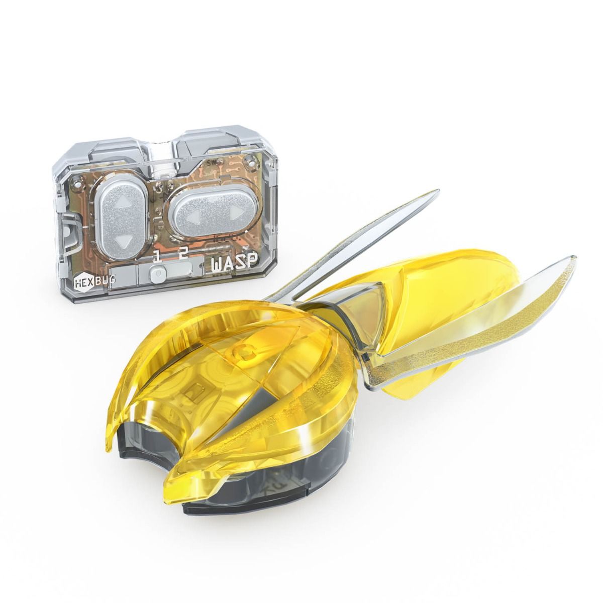 Акція на Нано-робот Hexbug Wasp на ІЧ керуванні жовтий (409-7677/1) від Будинок іграшок
