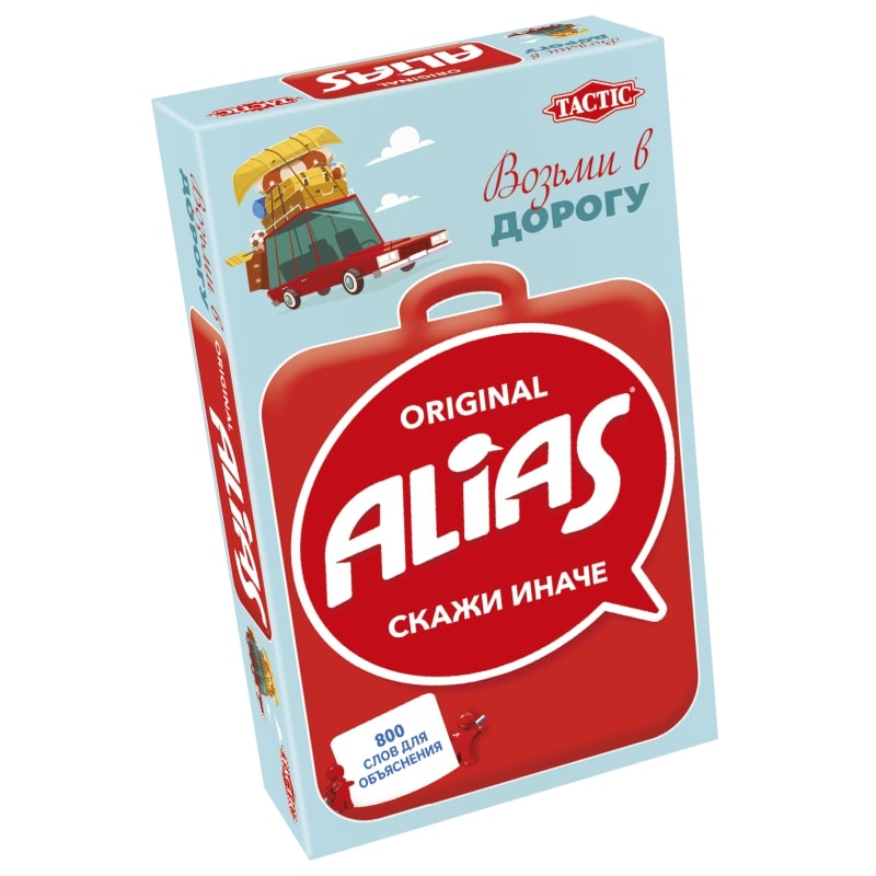 

Настольная игра Tactic Alias дорожная версия на русском (58790)