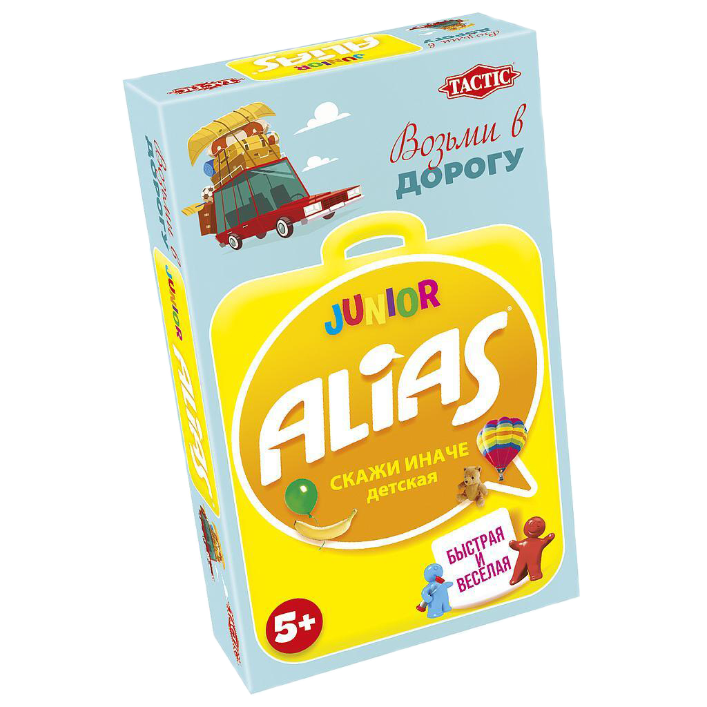 

Настольная игра Tactic Alias Junior дорожная версия на русском (58791)