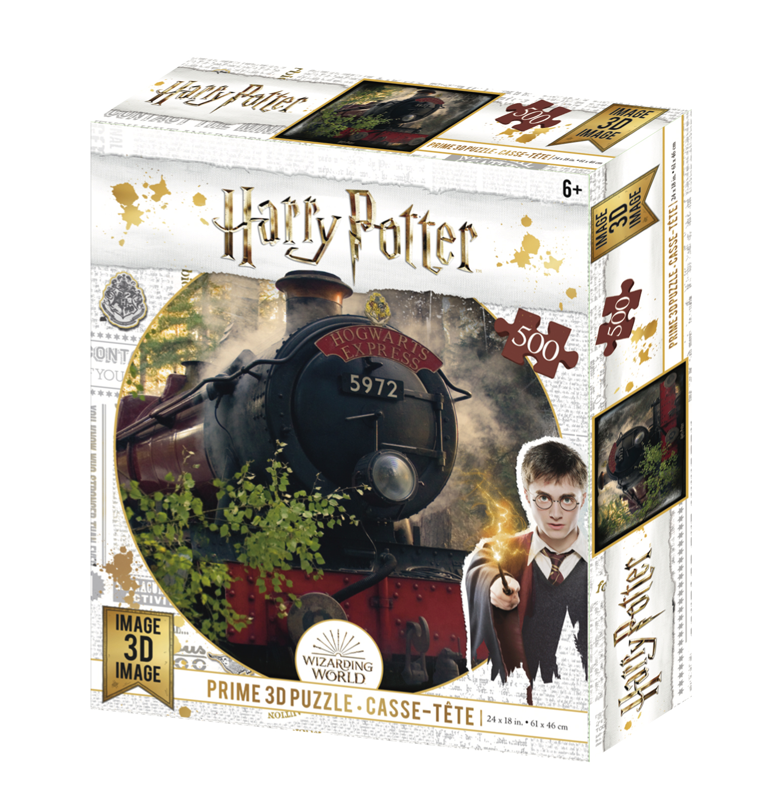 Акция на Тривимірний пазл Prime 3D Harry Potter Потяг (32506) от Будинок іграшок