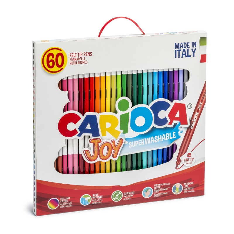 

Фломастеры Carioca Joy 60 цветов (41015)