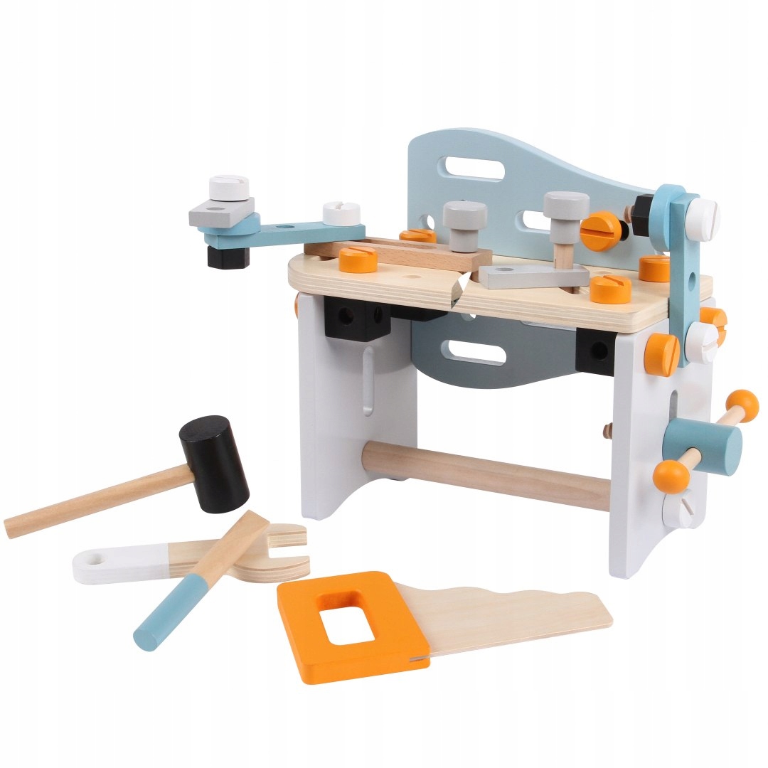 

Игровой набор Ecotoys Деревянная мастерская с инструментами (1182N)