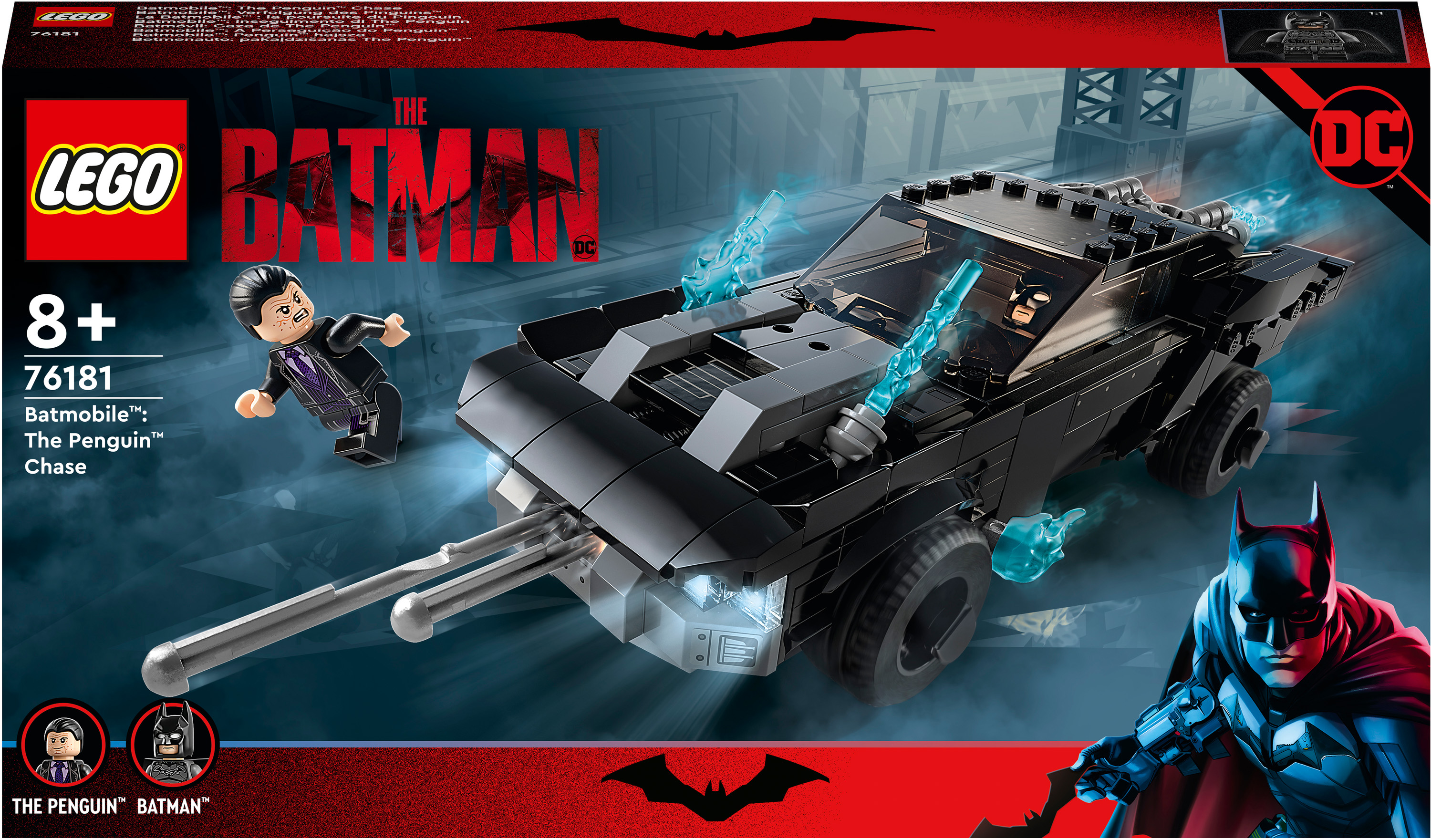 

Конструктор LEGO Super heroes DC Batman Бэтмобиль: погоня за Пингвином (76181)