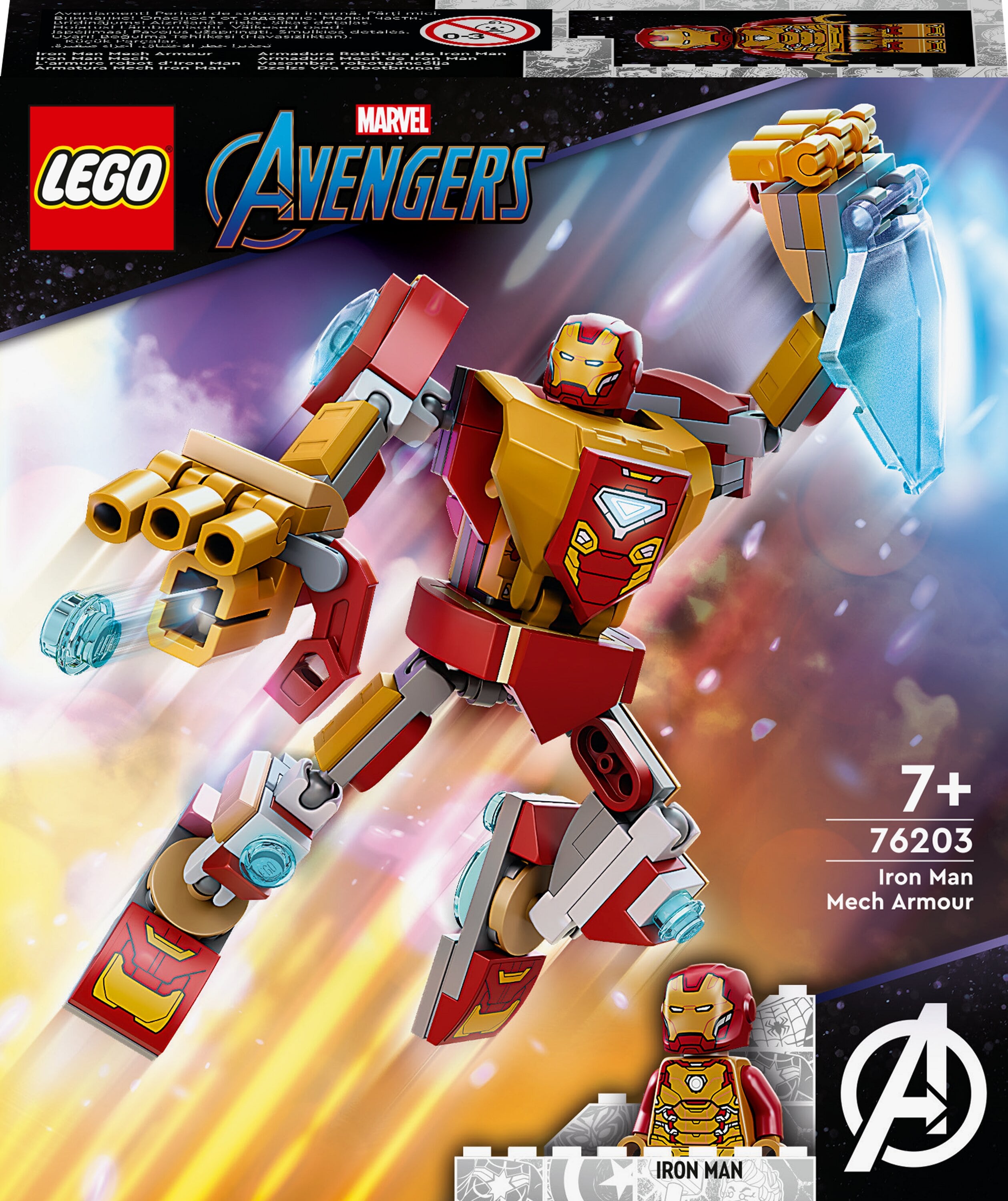 

Конструктор LEGO Super Heroes Marvel Железный человек: робот (76203)