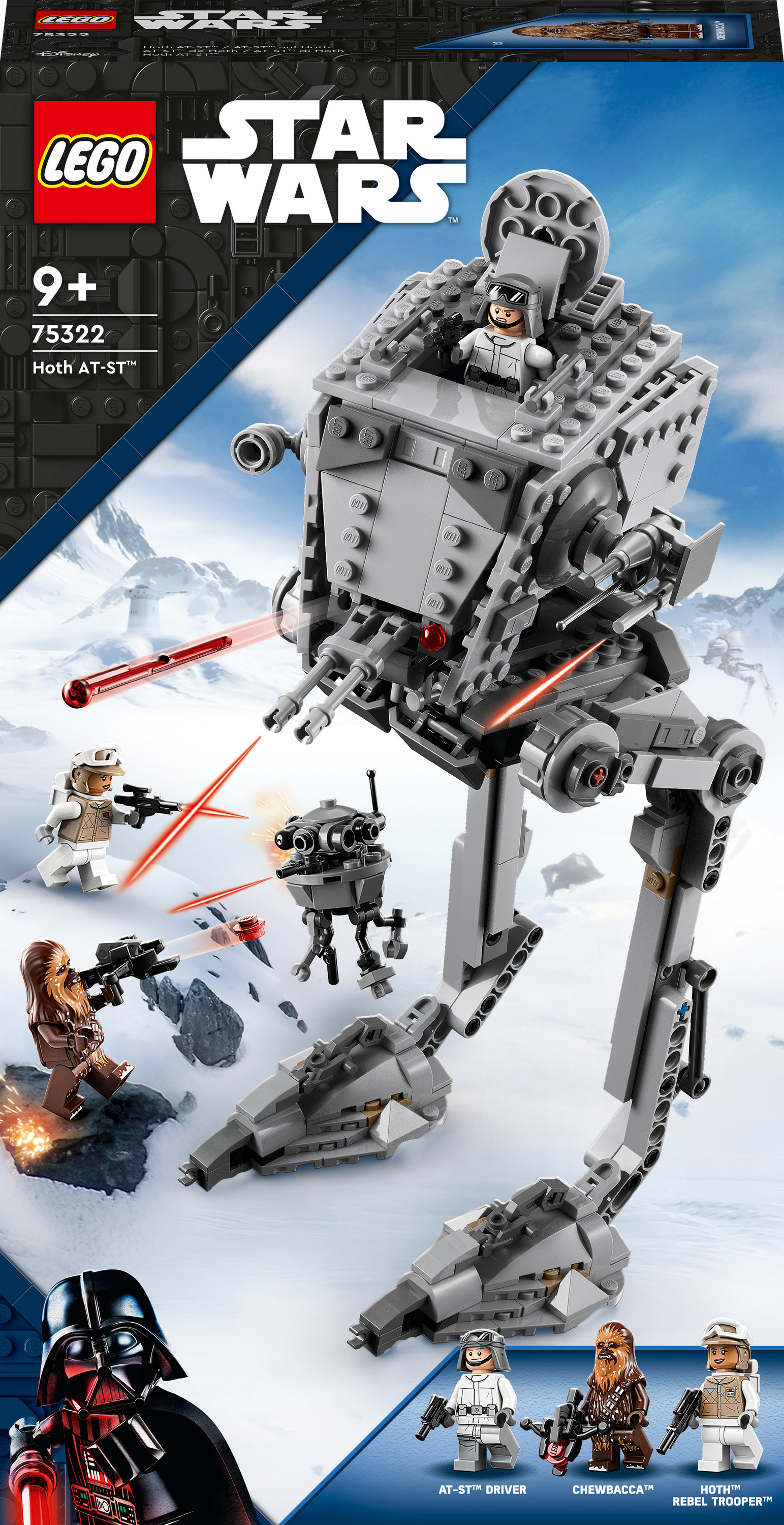 Акція на Конструктор LEGO Star Wars AT-ST на Хоте (75322) від Будинок іграшок