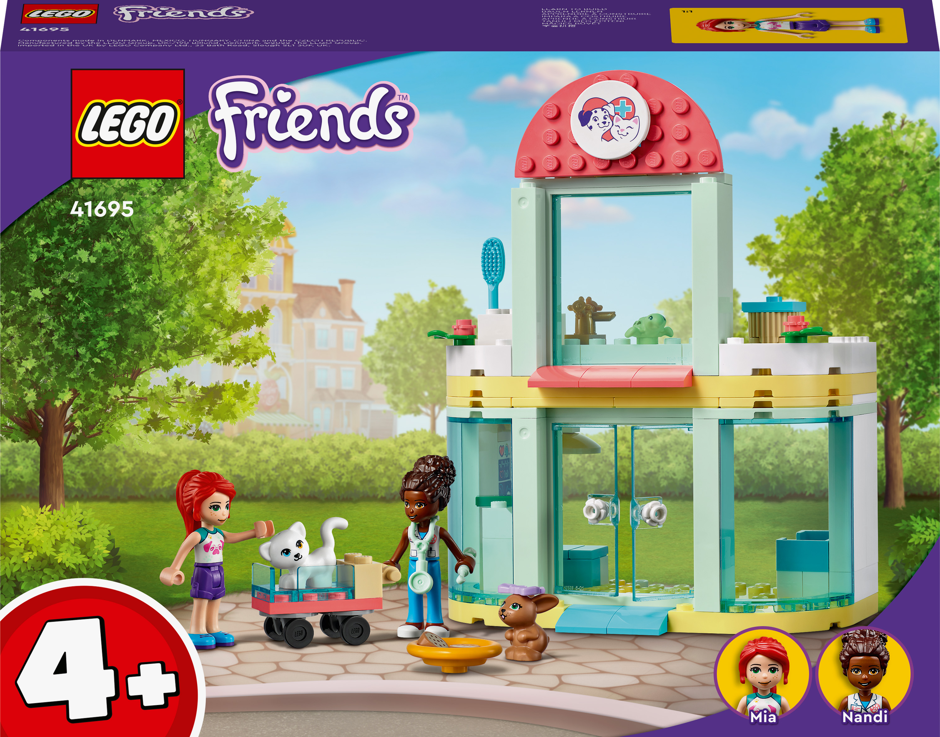 

Конструктор LEGO Friends Ветеринарна клініка (41695)