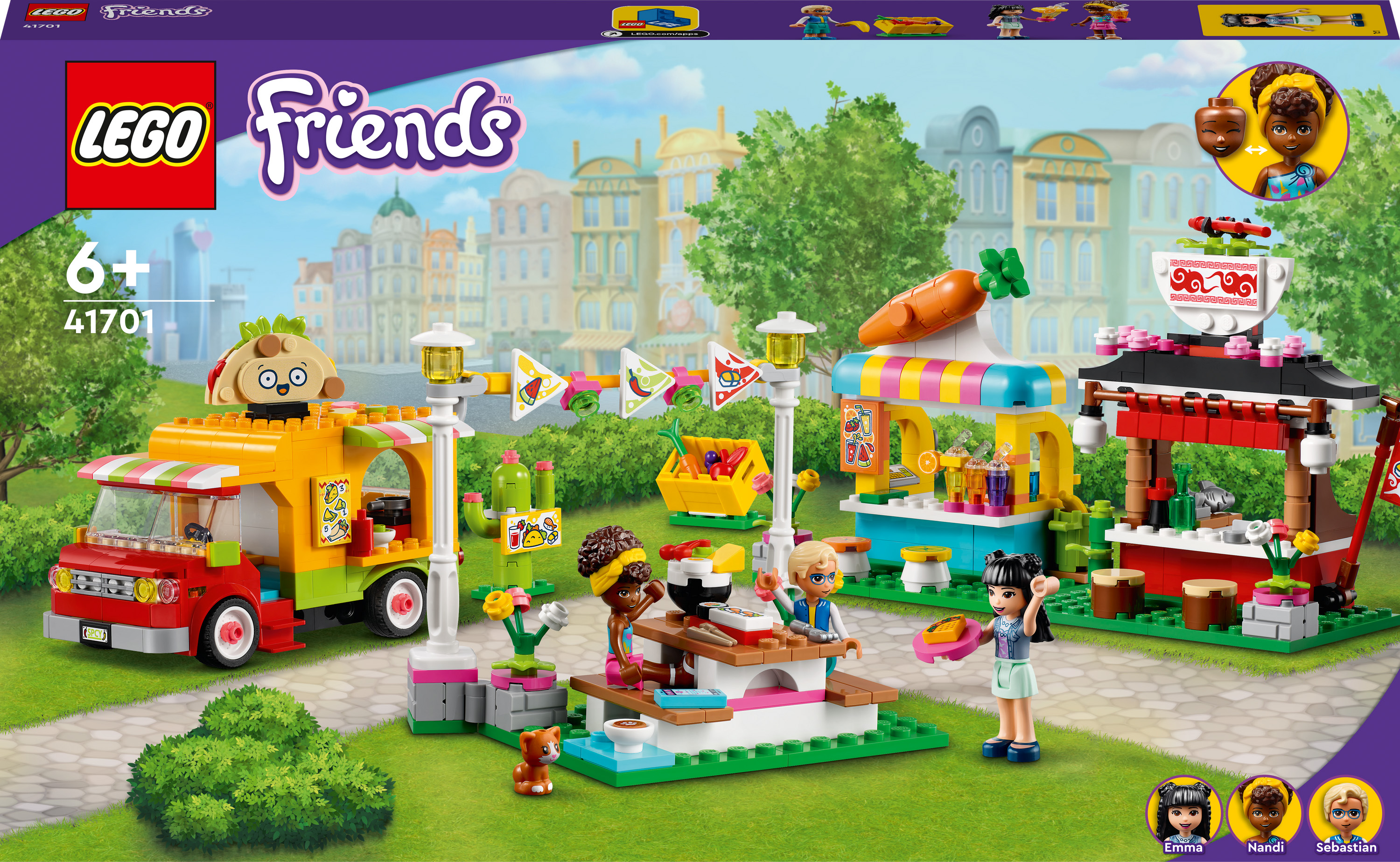 

Конструктор LEGO Friends Рынок уличной еды (41701)