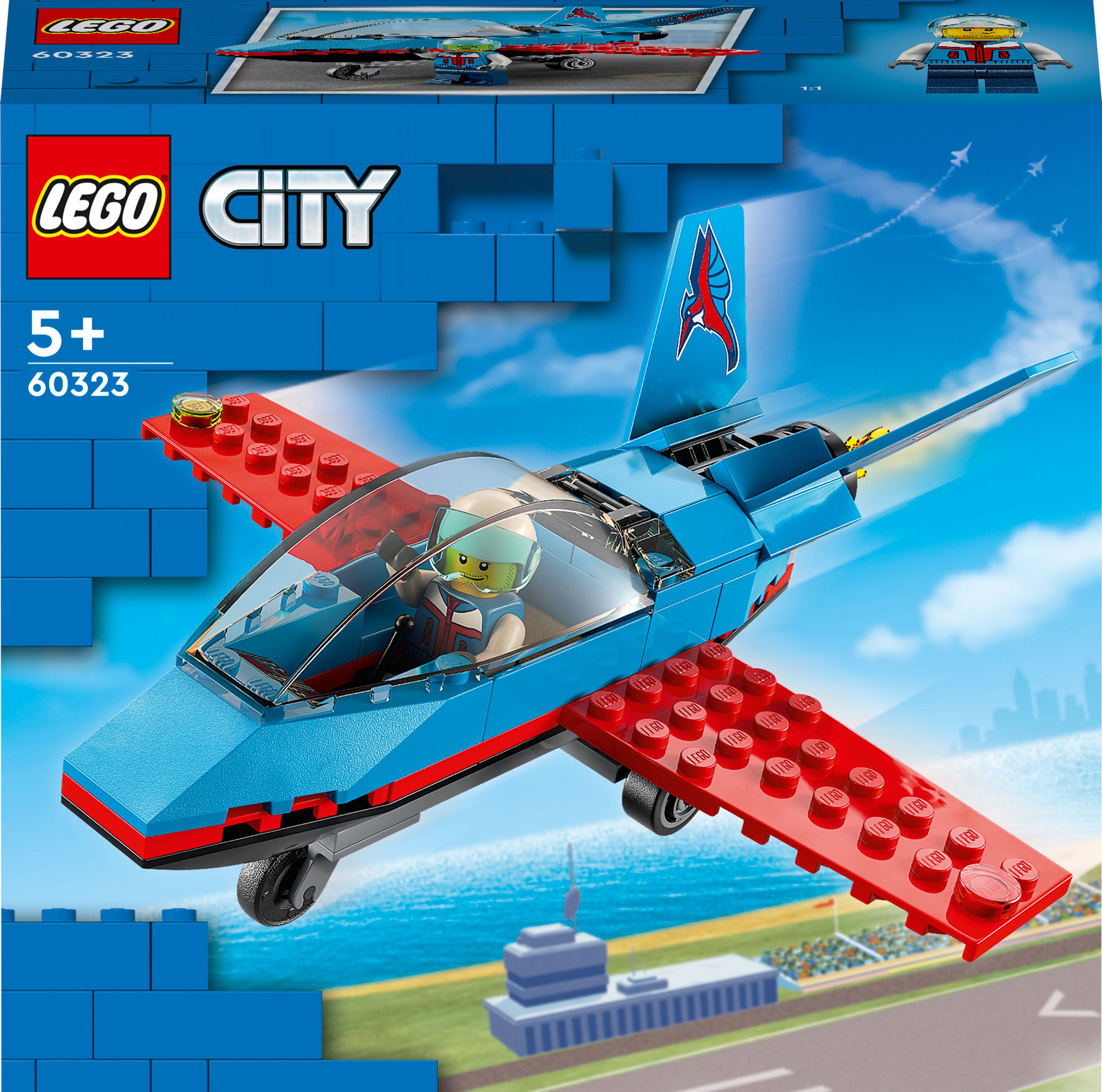 

Конструктор LEGO City Каскадерский самолет (6323)