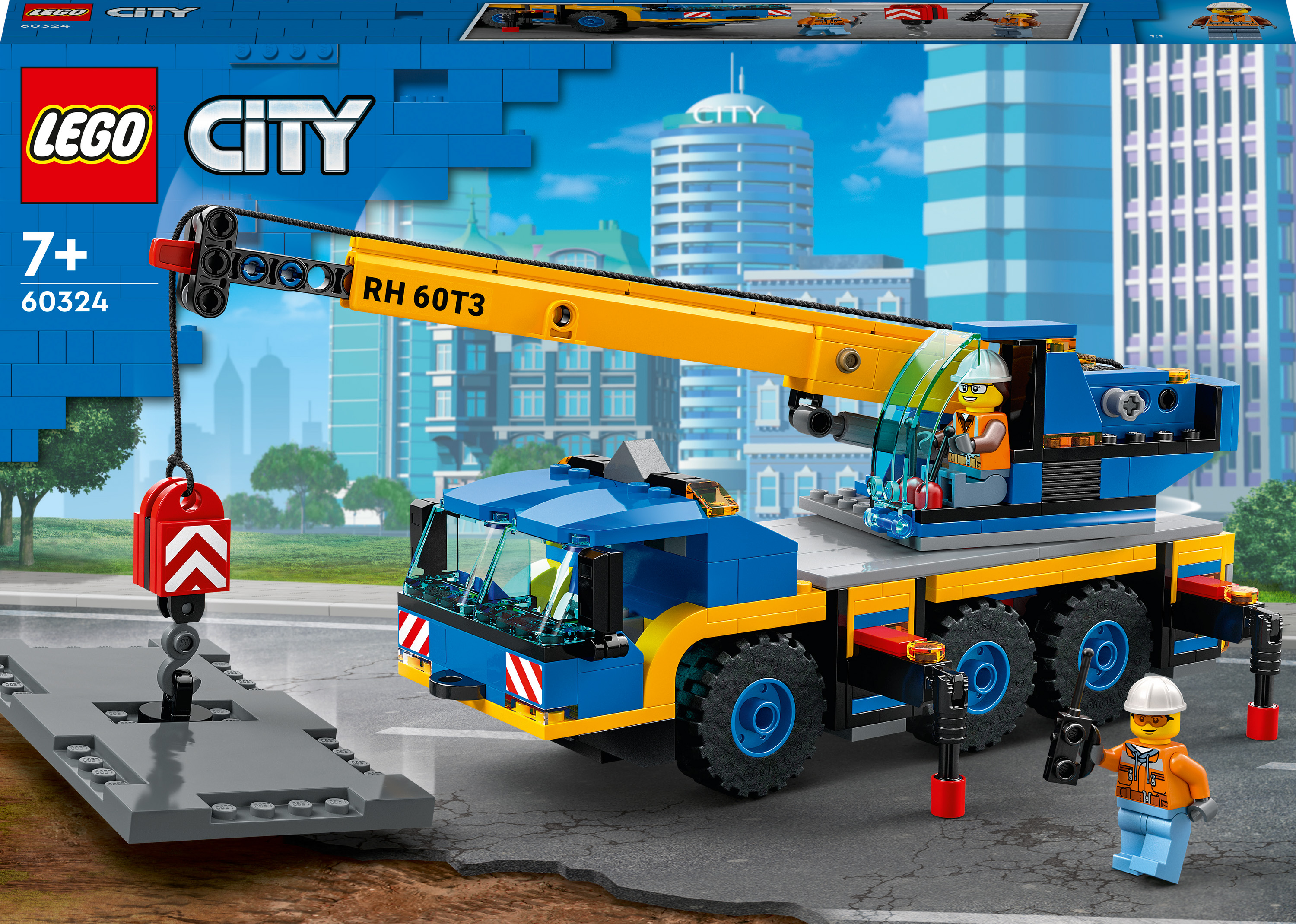 

Конструктор LEGO City Пересувний кран (60324)