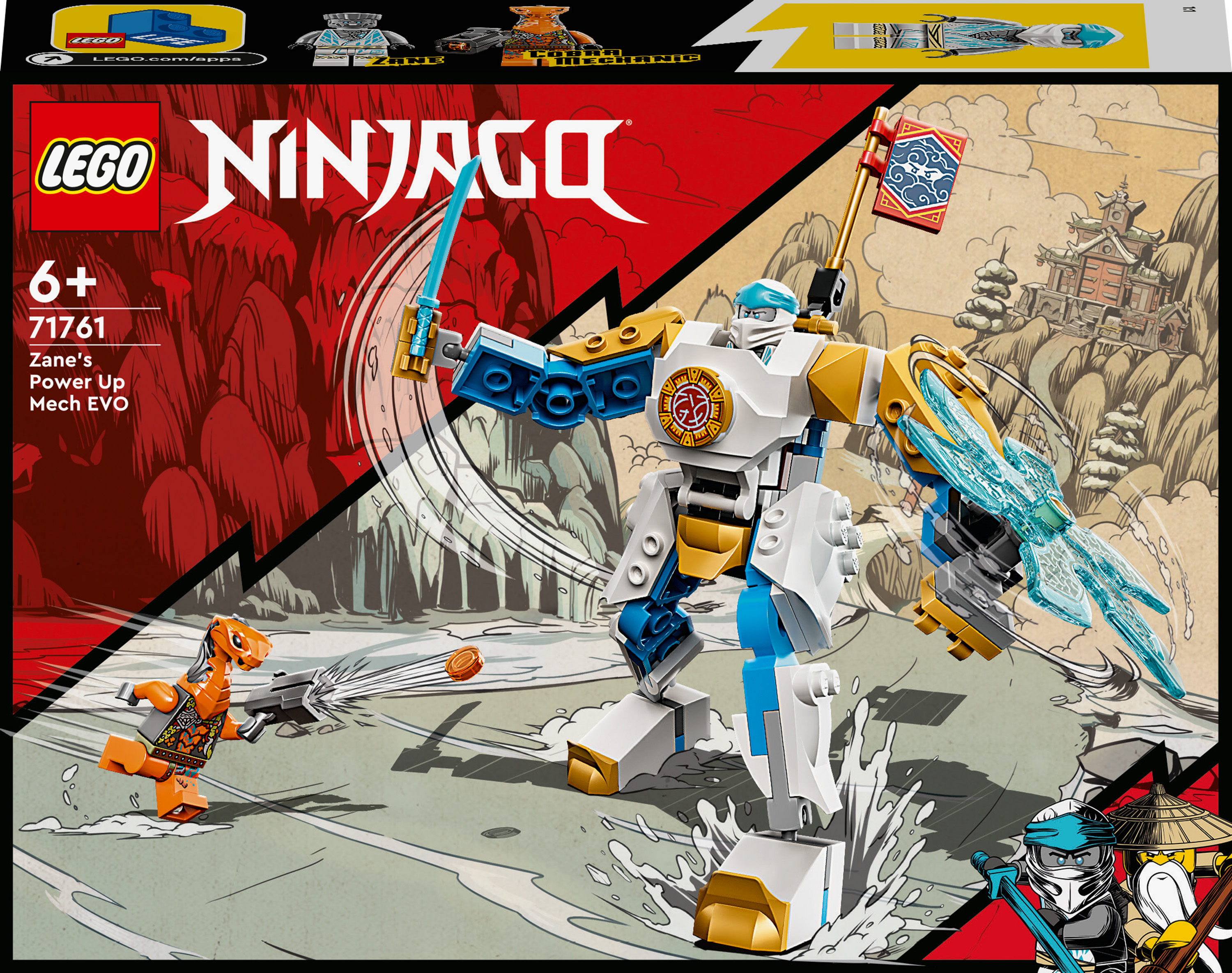 

Конструктор LEGO NINJAGO Могутній дракон Зейна EVO (71761)