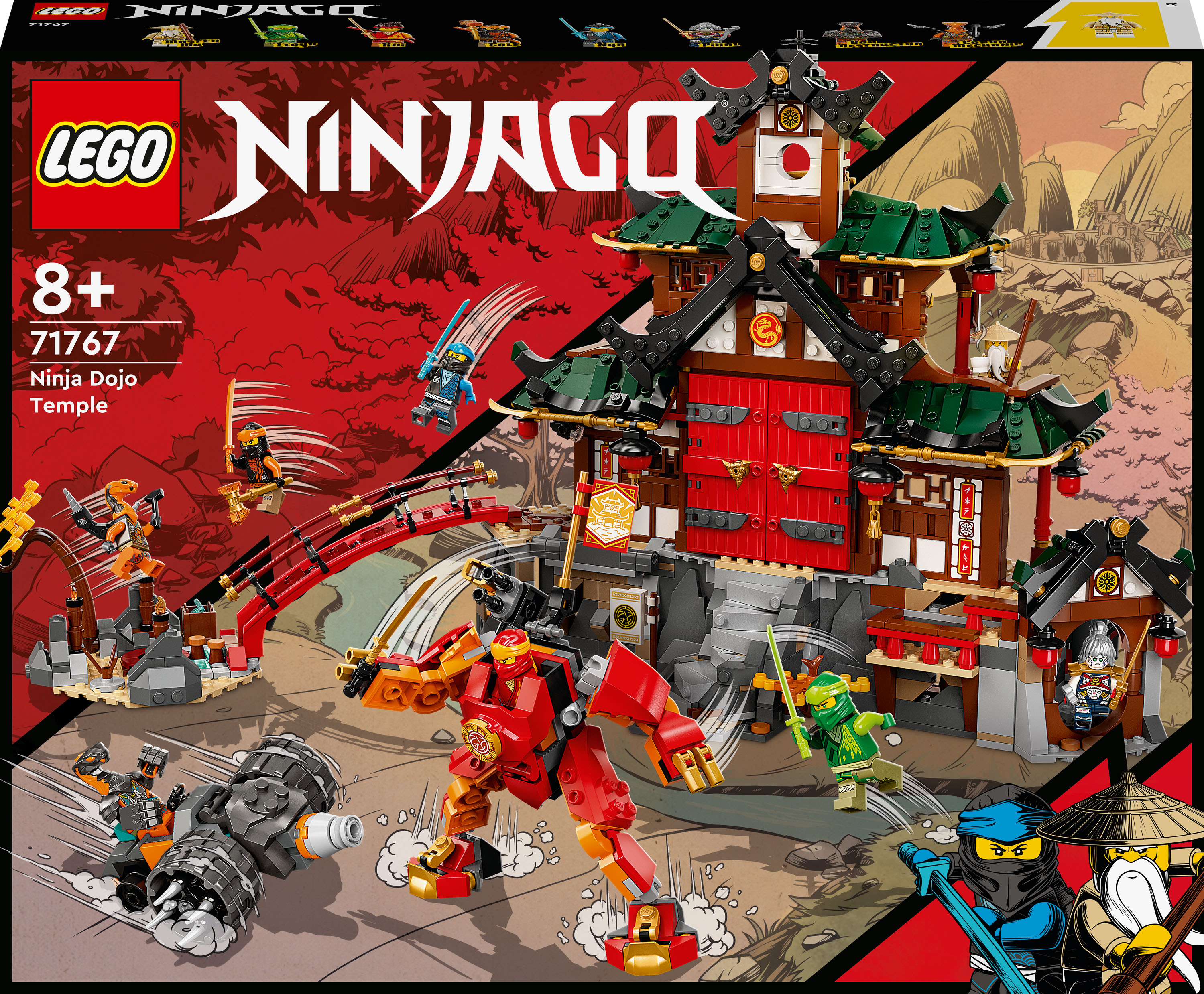 

Конструктор LEGO NINJAGO Храм-додзьо ніндзя (71767)