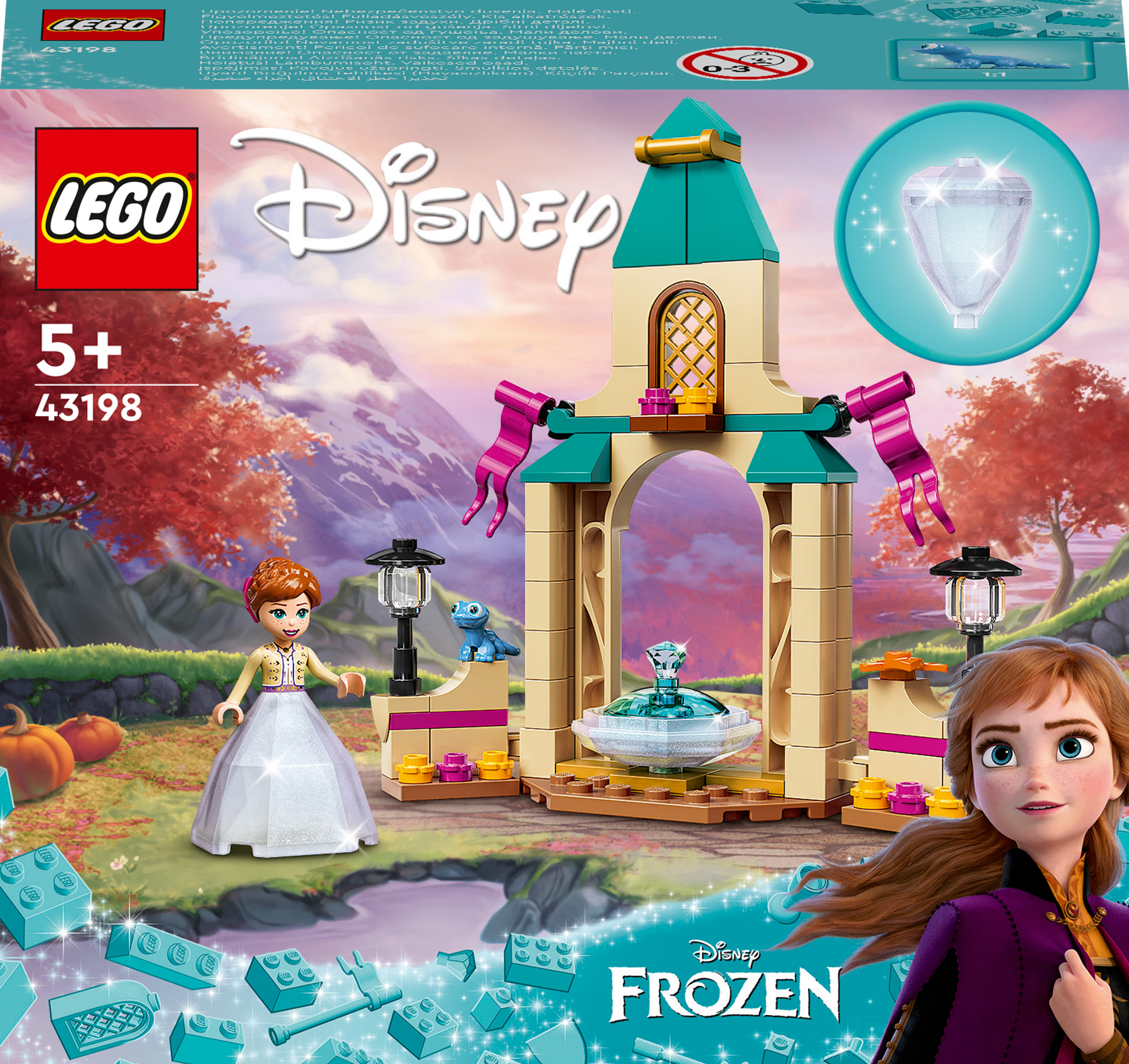 

Конструктор LEGO Disney Princess Подвір'я палацу Анни (43198)
