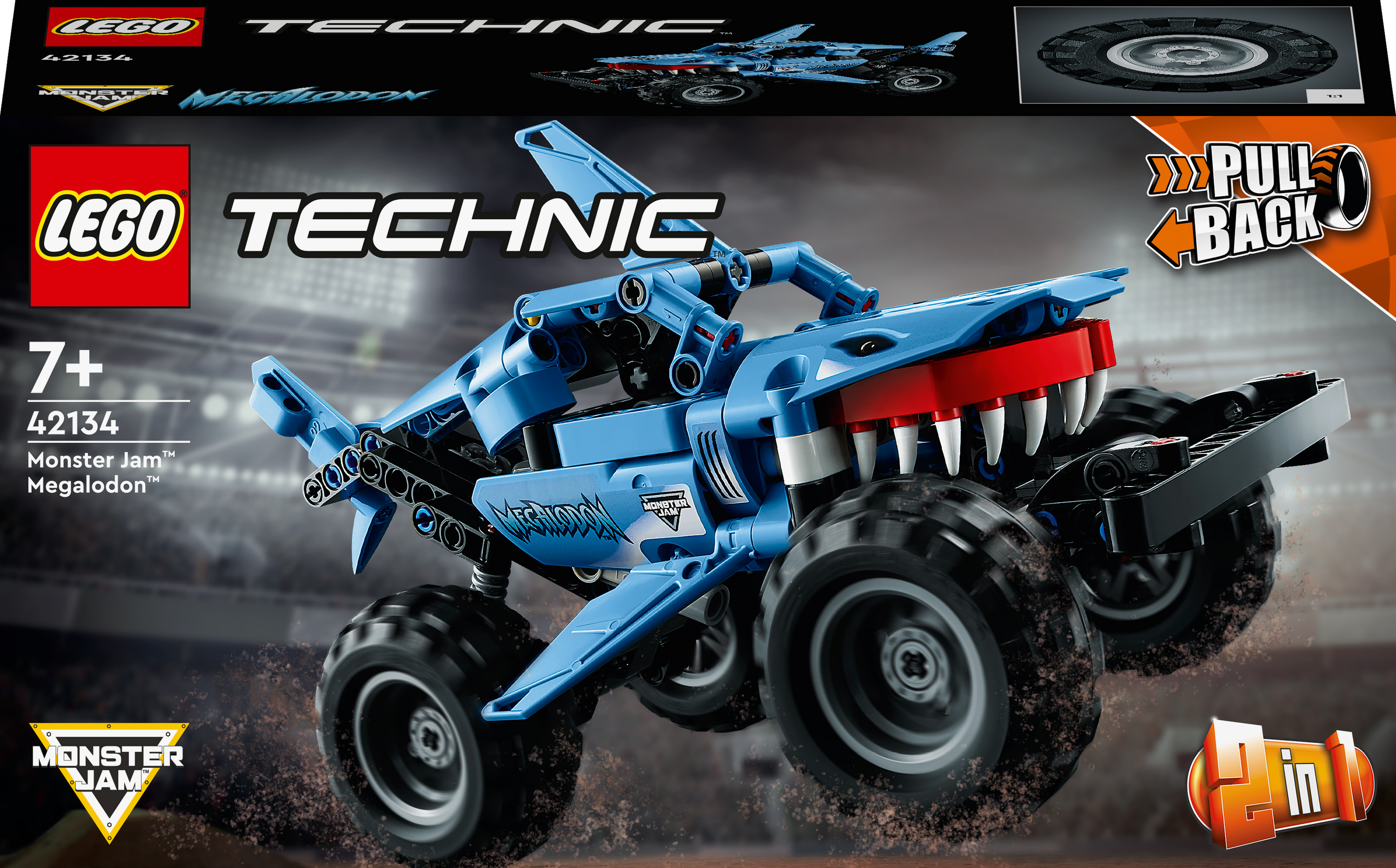 

Конструктор LEGO Technic Monster Jam Megalodon (42134)
