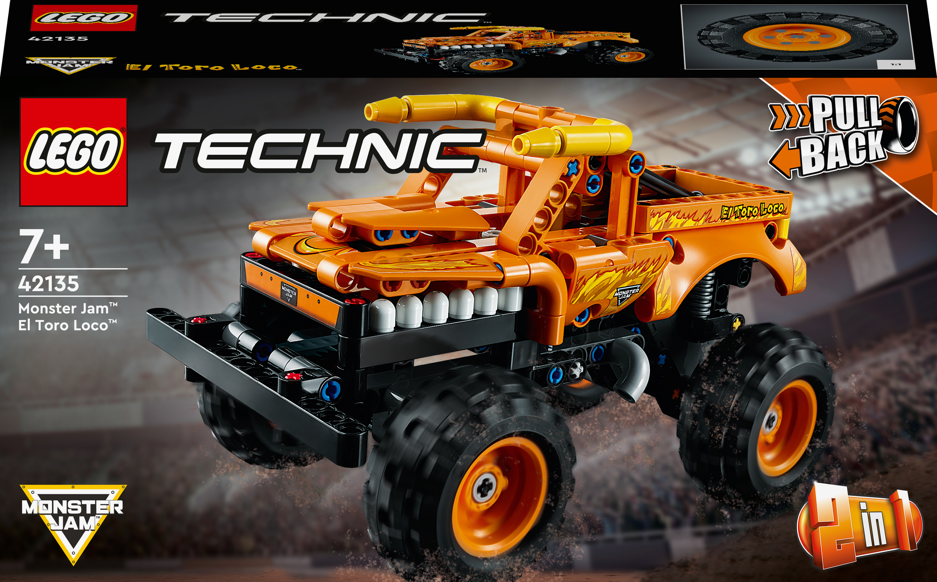 

Конструктор LEGO Technic Monster Jam El Toro Loco (42135)