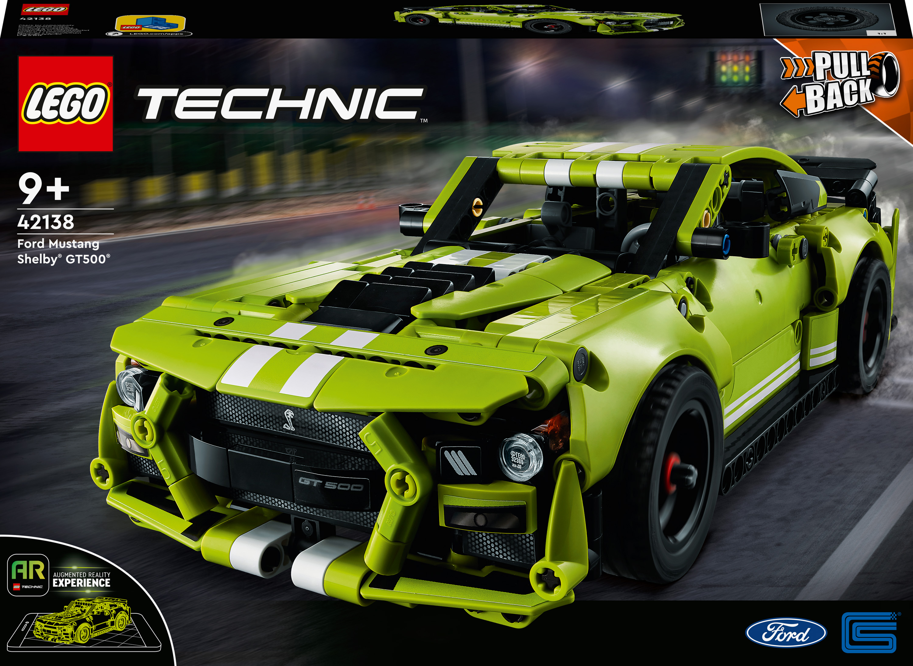 

Конструктор LEGO Technic Ford Mustang Shelby® GT500® (42138)