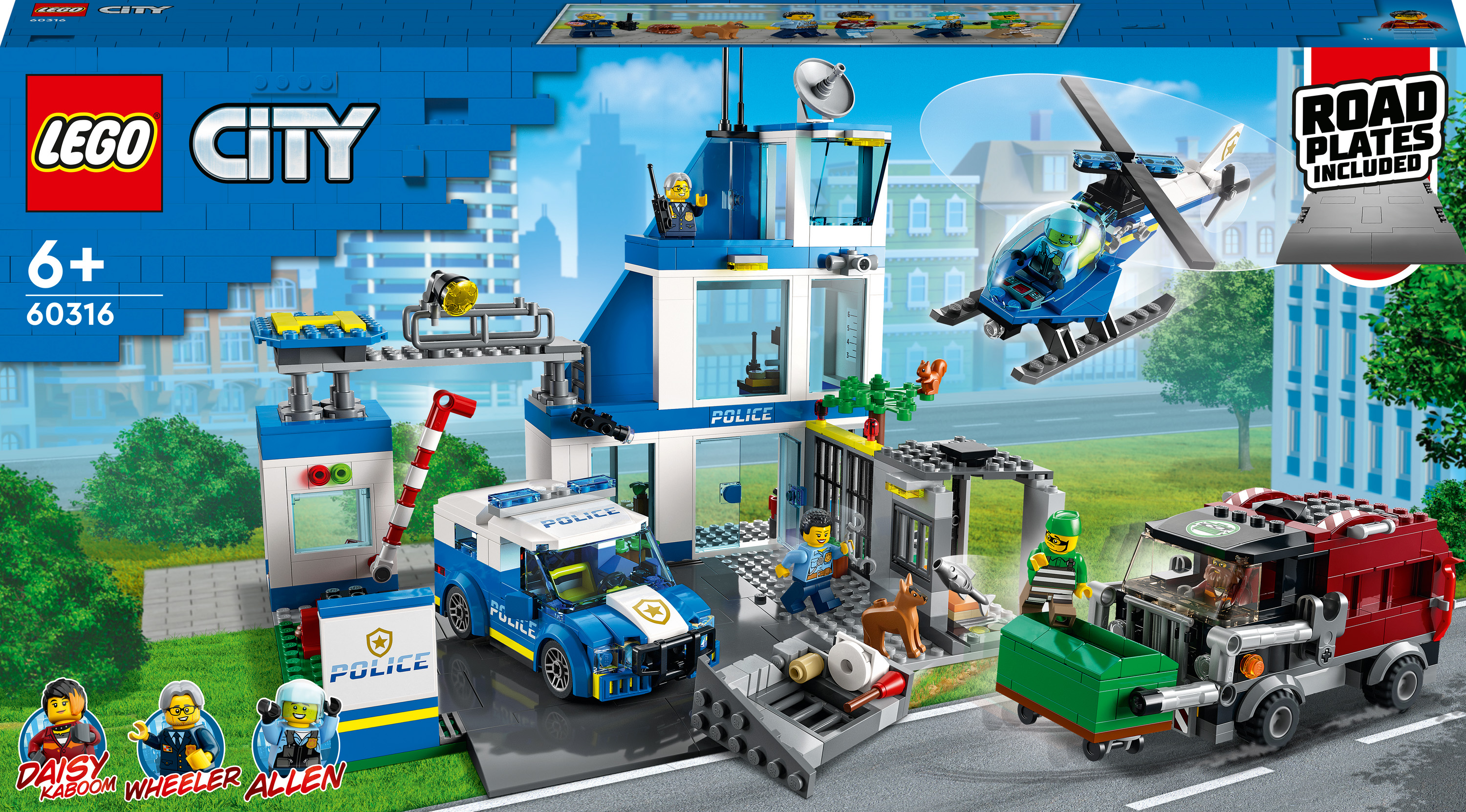 

Конструктор LEGO City Поліцейська дільниця (60316)